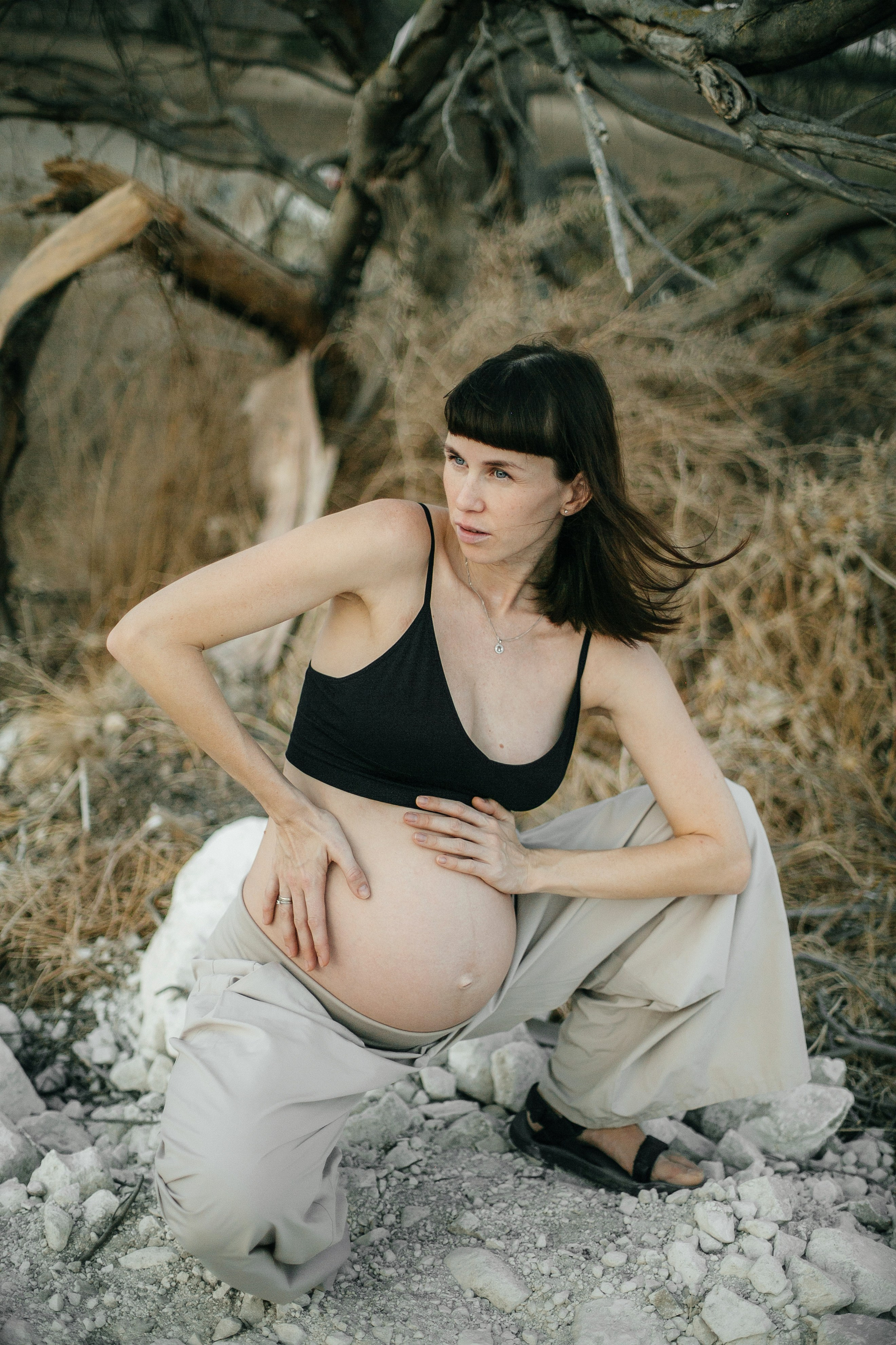 Kiryat Tivon field. Family photographer in Israel