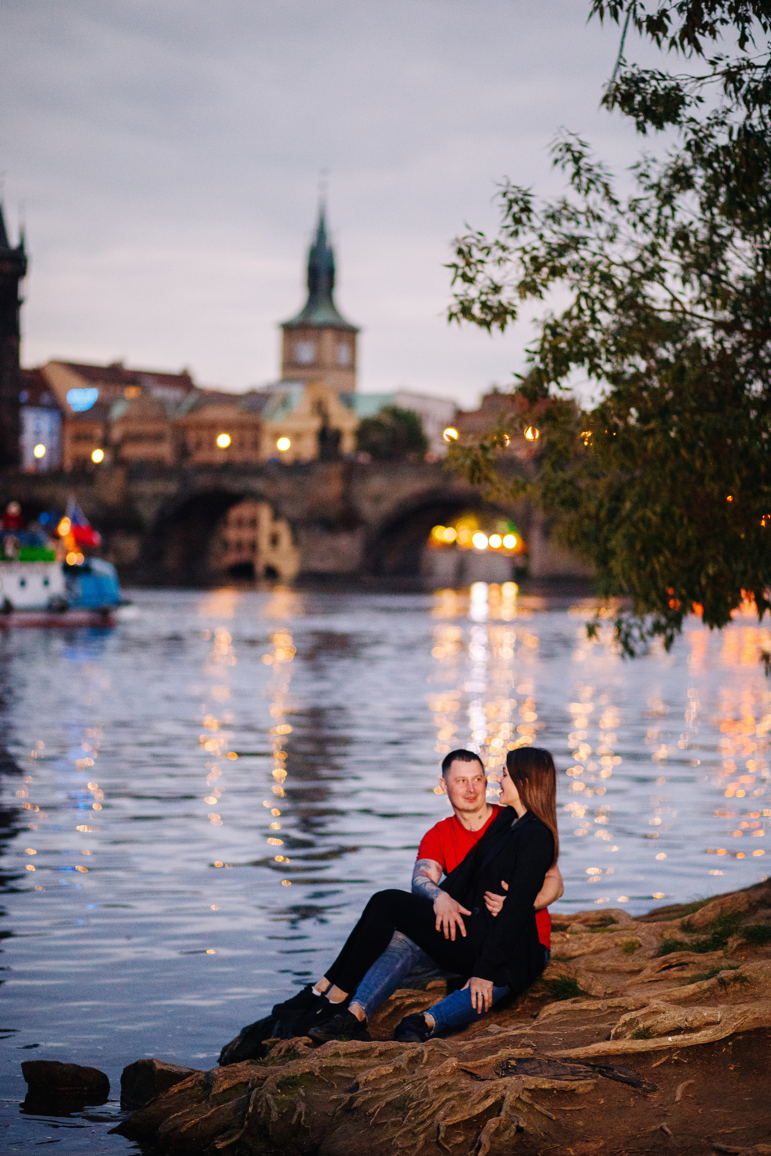Vera & Sasha. Photographer in Prague for tourists