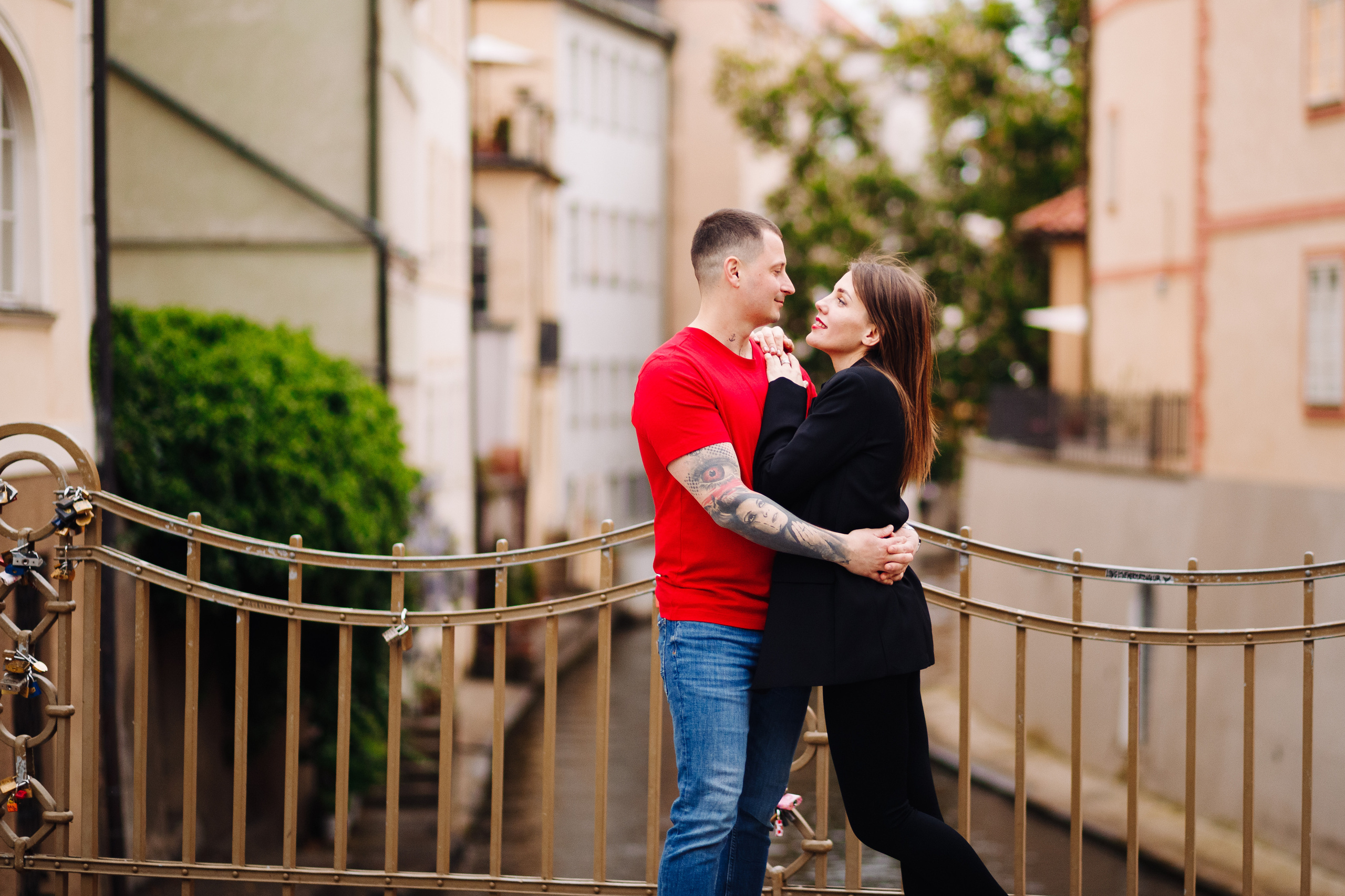 Vera & Sasha. Photographer in Prague for tourists