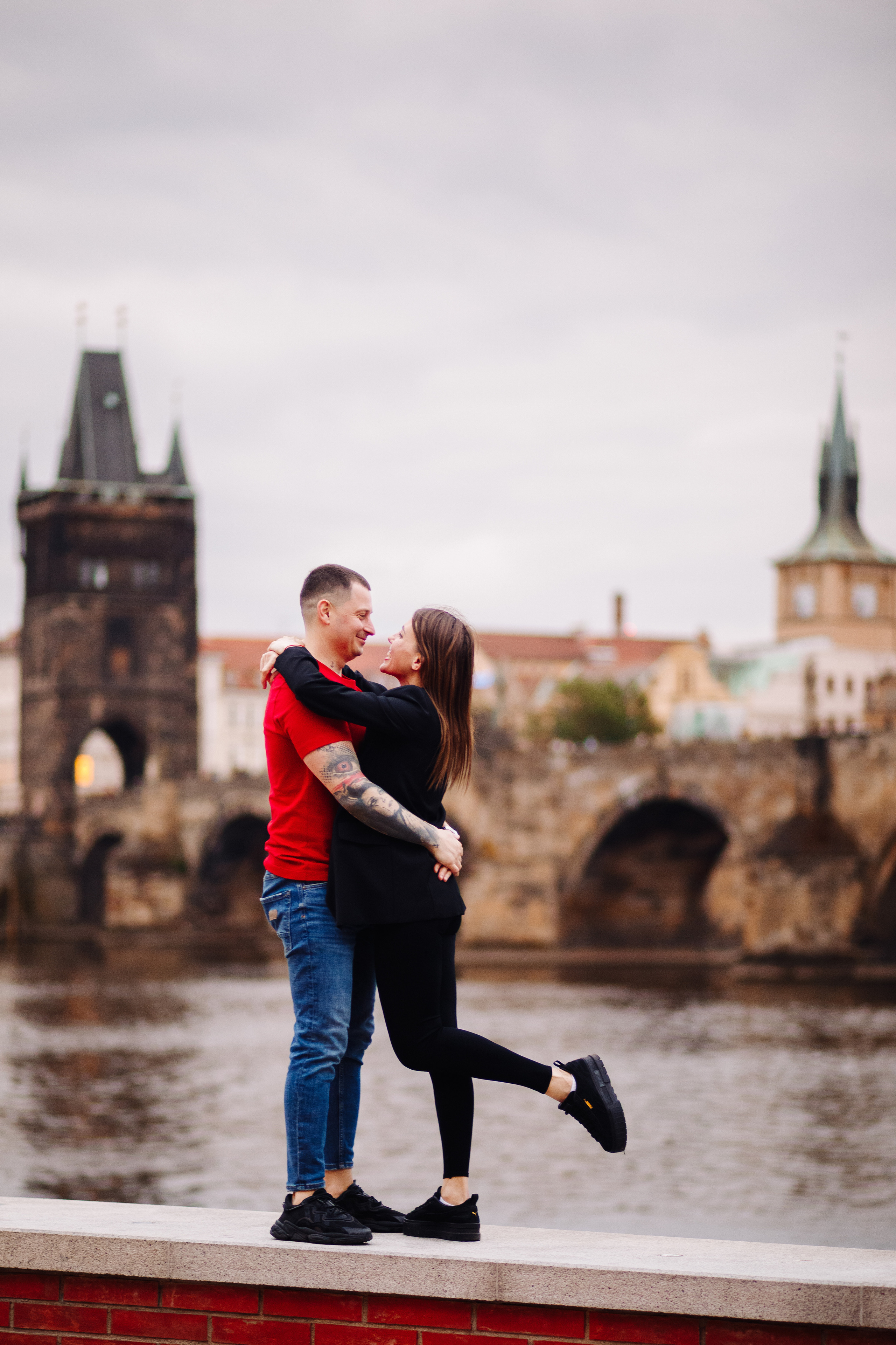 Vera & Sasha. Photographer in Prague for tourists