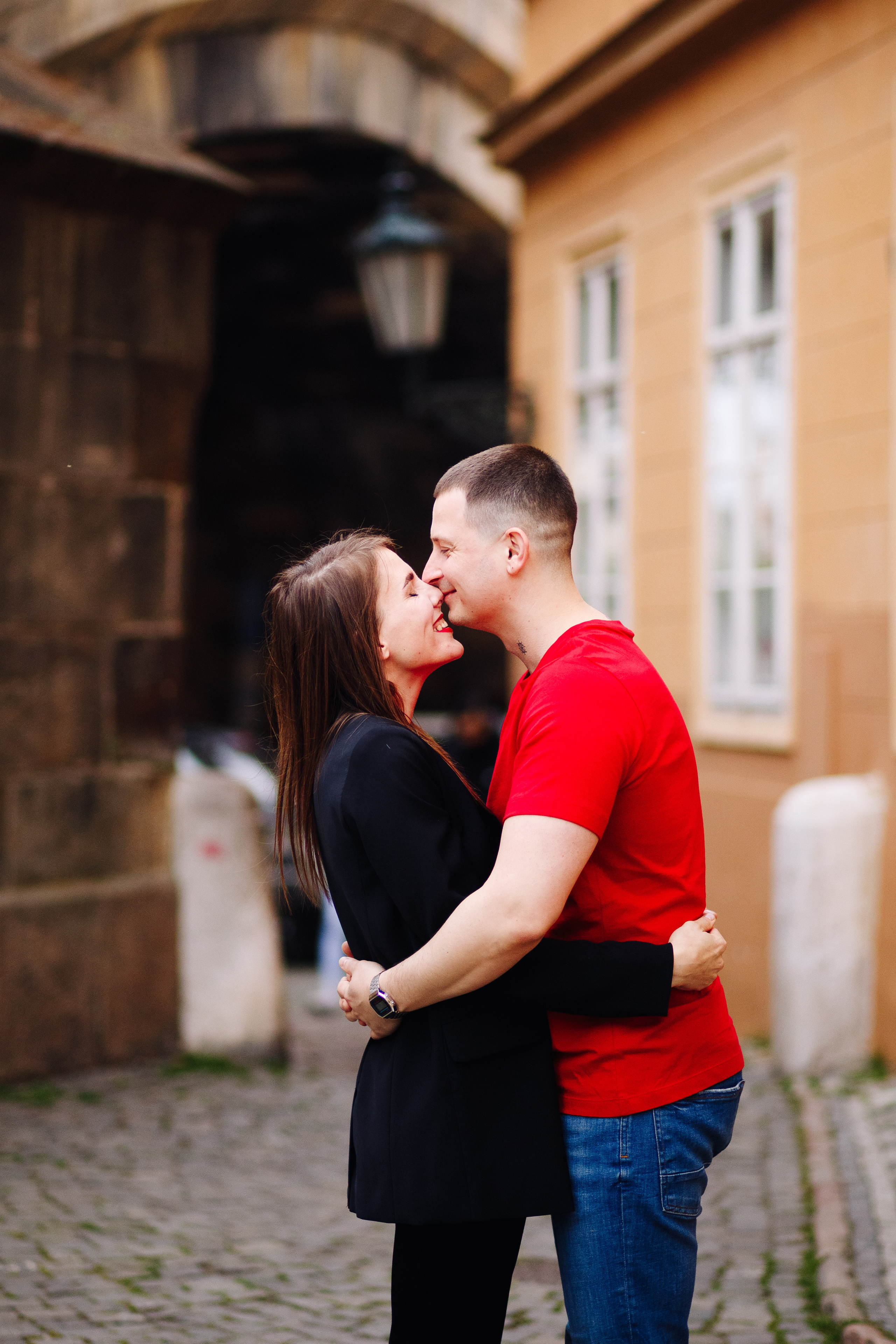 Vera & Sasha. Photographer in Prague for tourists