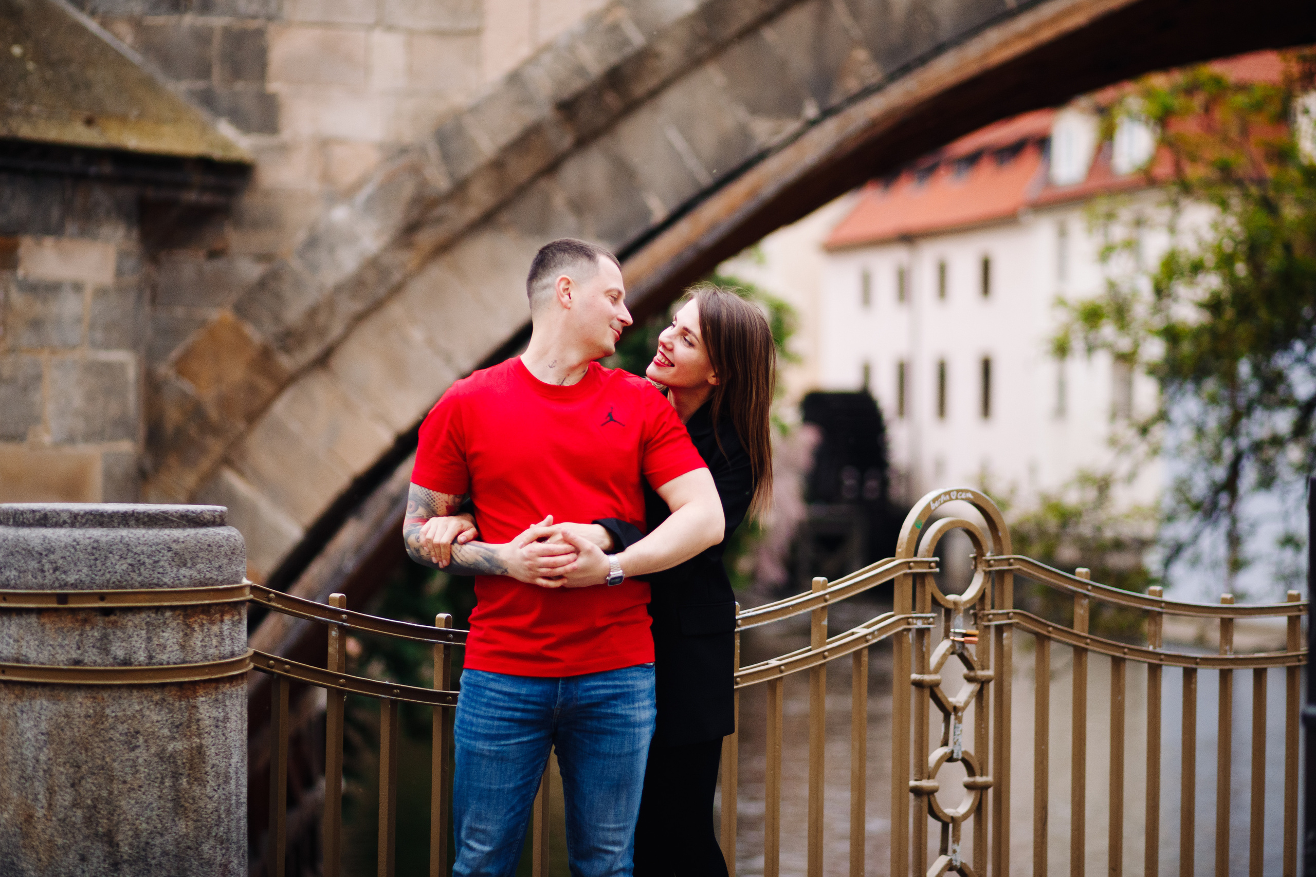 Vera & Sasha. Photographer in Prague for tourists