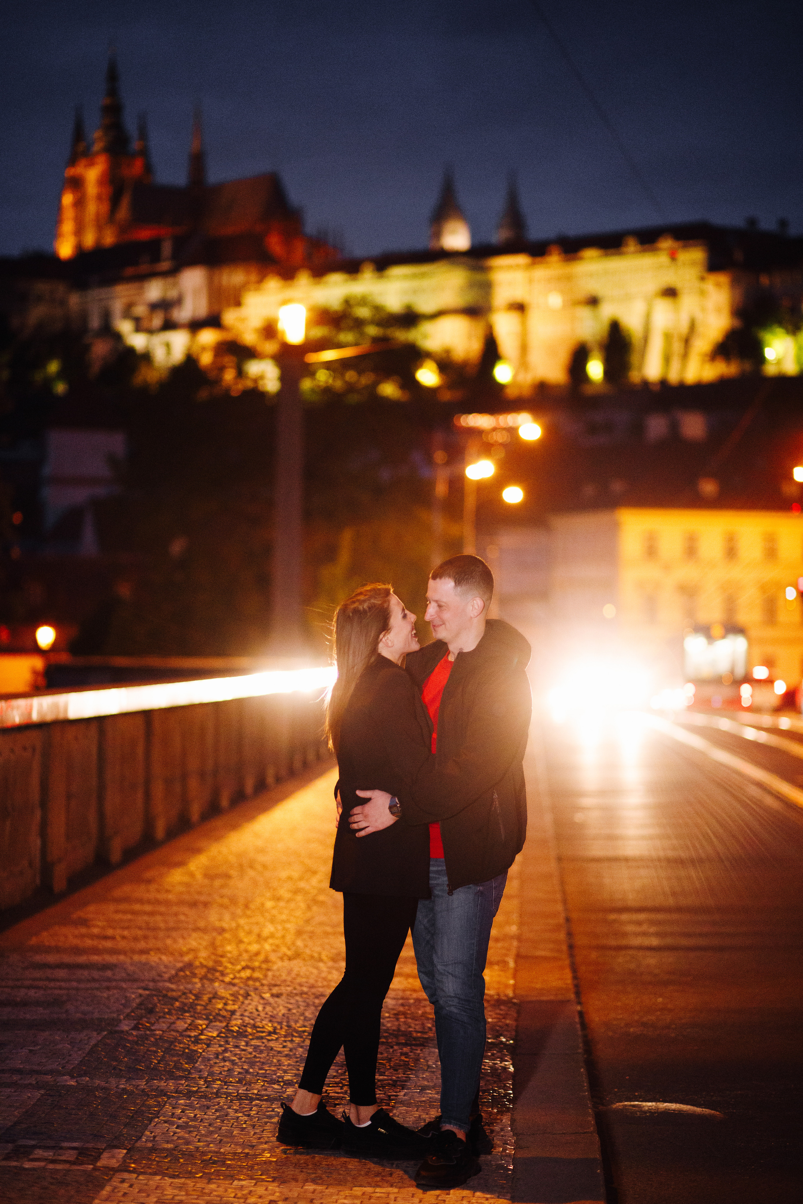 Vera & Sasha. Photographer in Prague for tourists