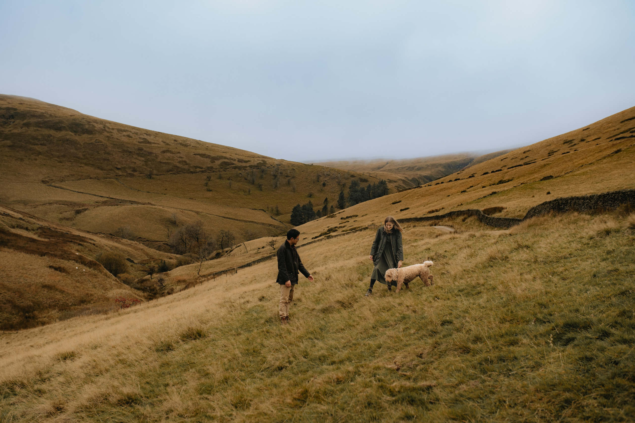 L & C in Peak District. Tania Gandrabur, photographer in West Midlands, England