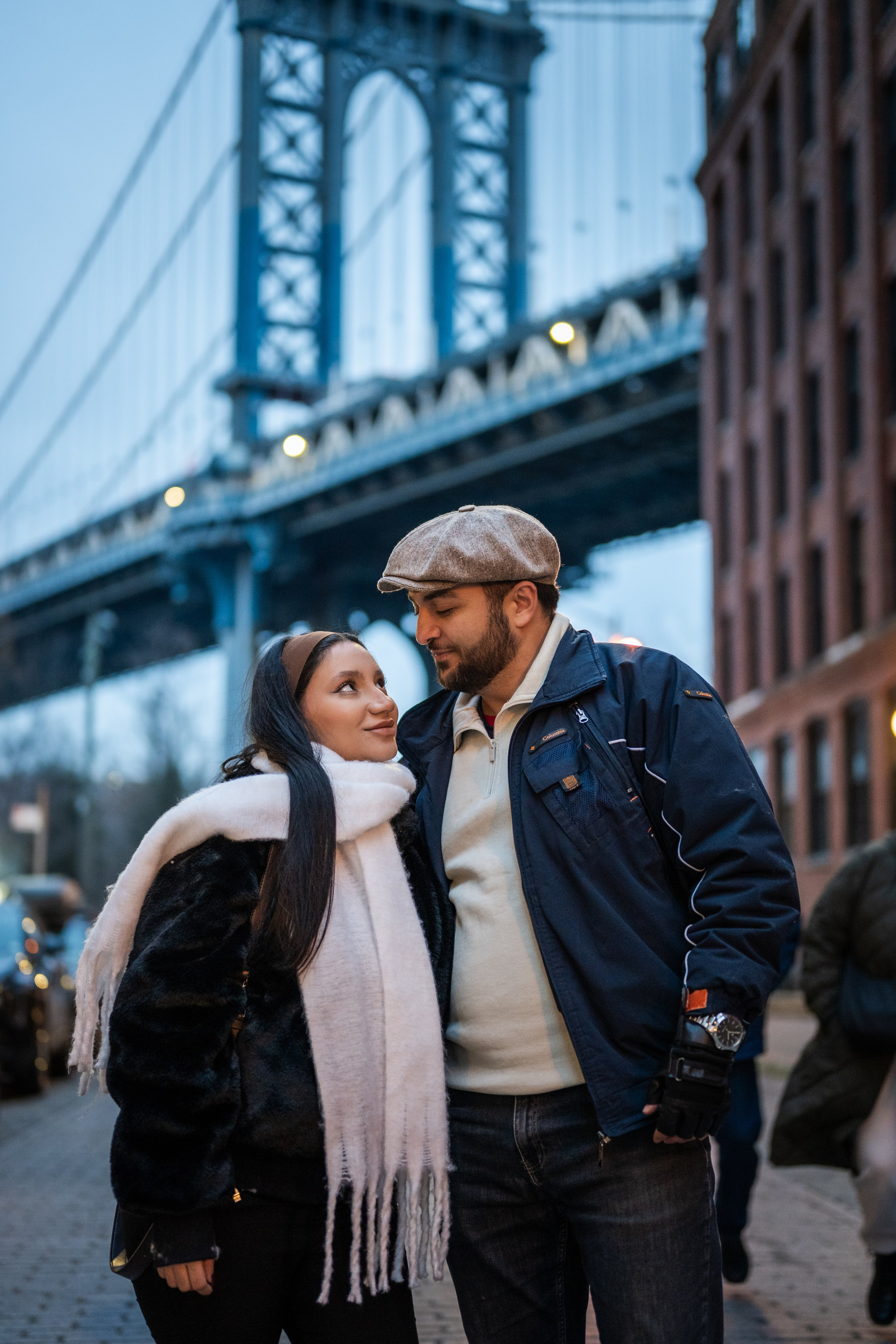 DUMBO Couple Photoshoot | Brooklyn NYC Photography. Photography company in NYC — Sirius Proxima Photography