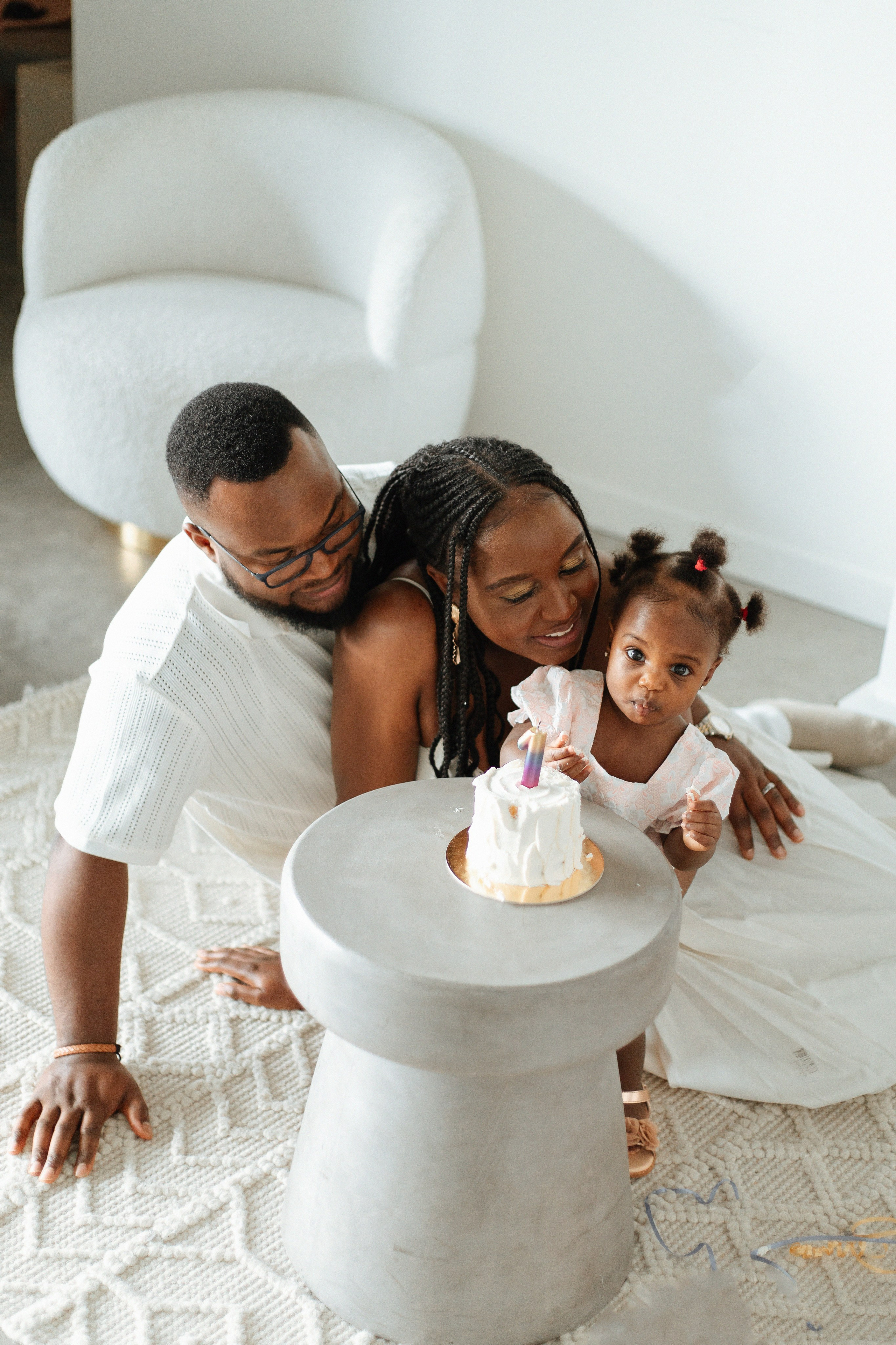 Michaela’s 1st birthday. Home