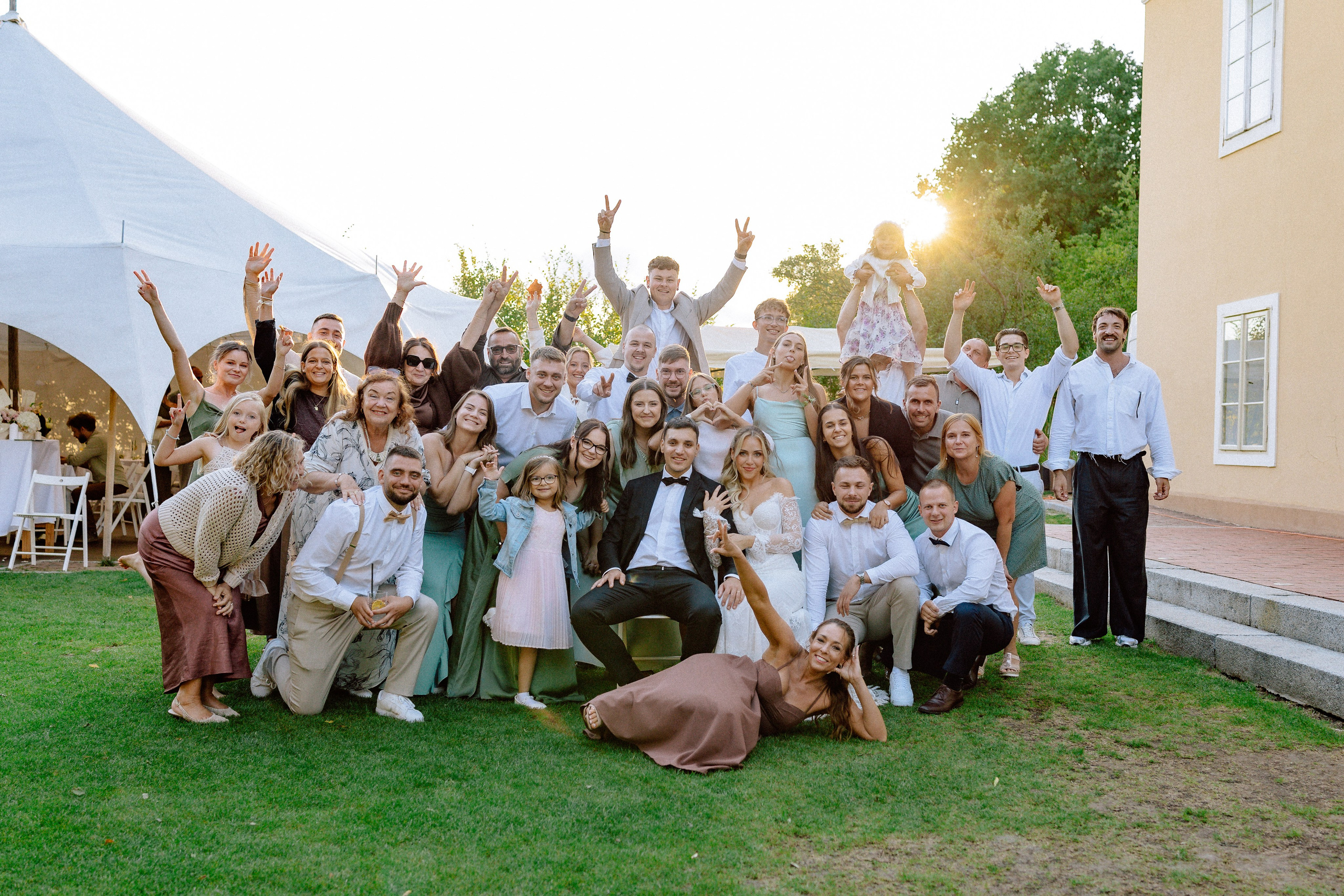 Wedding at Fara Brixi. Wedding and family photographer