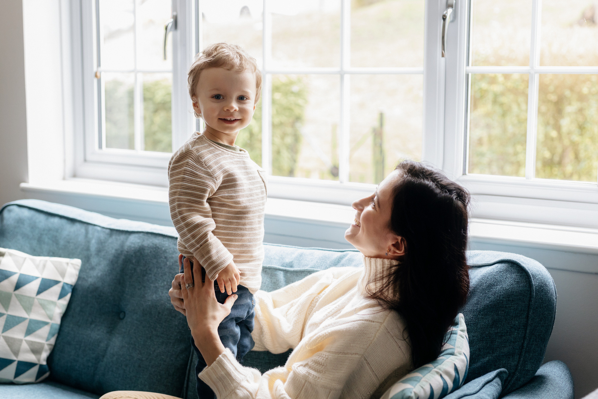 Home session with Ilona&boys. Newborn and Family Photographer in Bromley, London, Liliya Potekhina