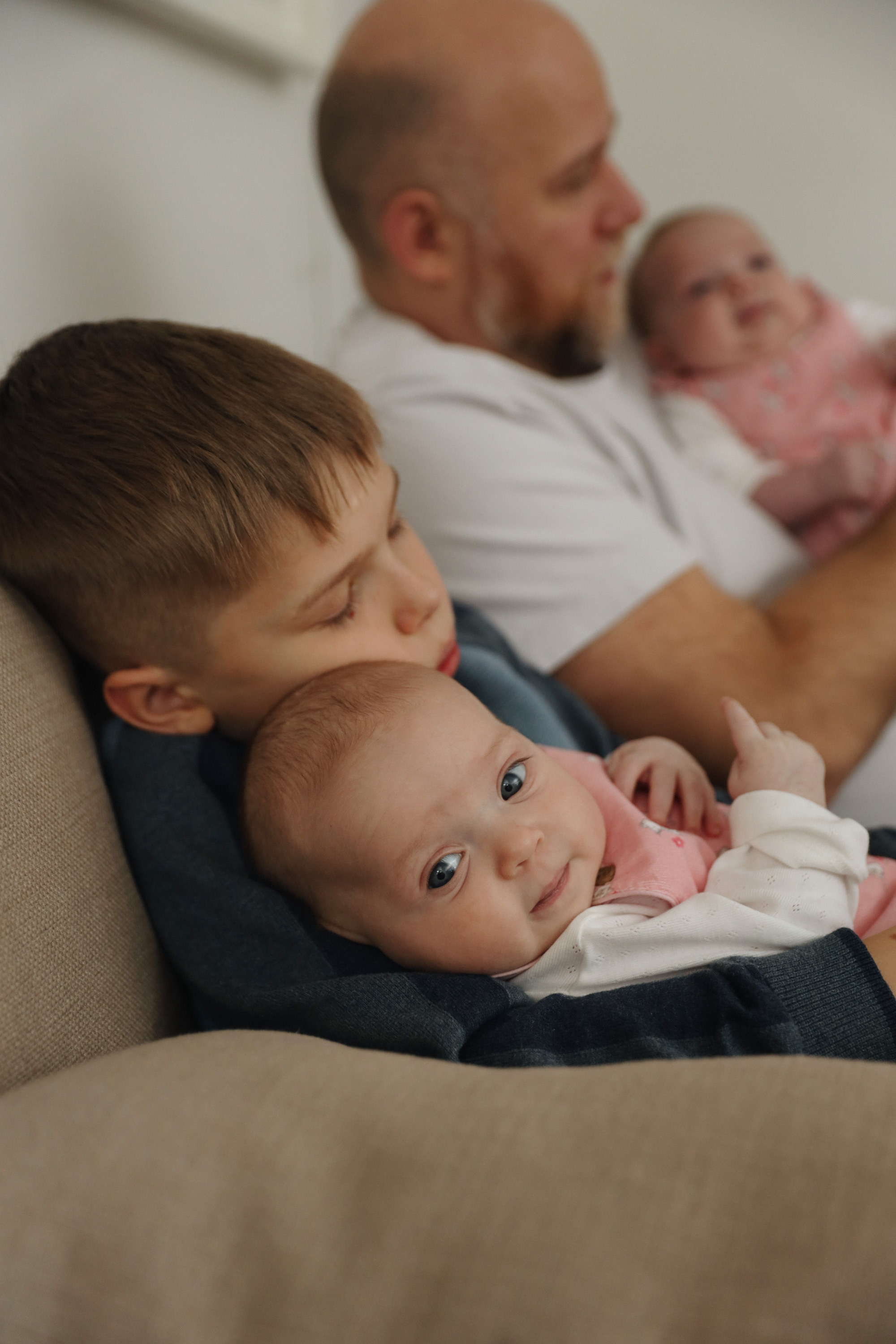 Olga&Roma’s family. Newborn and Family Photographer in Bromley, London, Liliya Potekhina