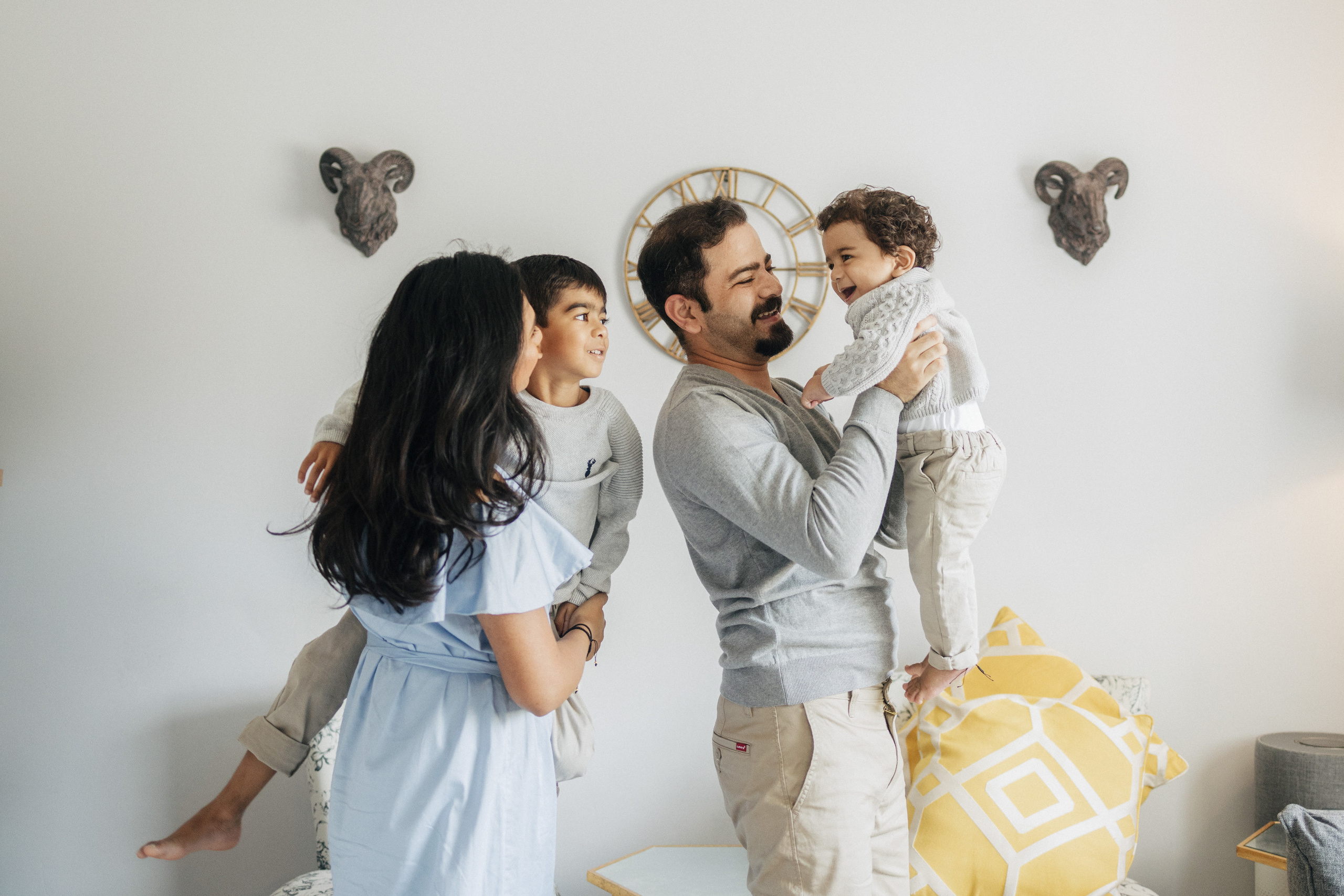 Marwa’s family. Newborn and Family Photographer in Bromley, London, Liliya Potekhina