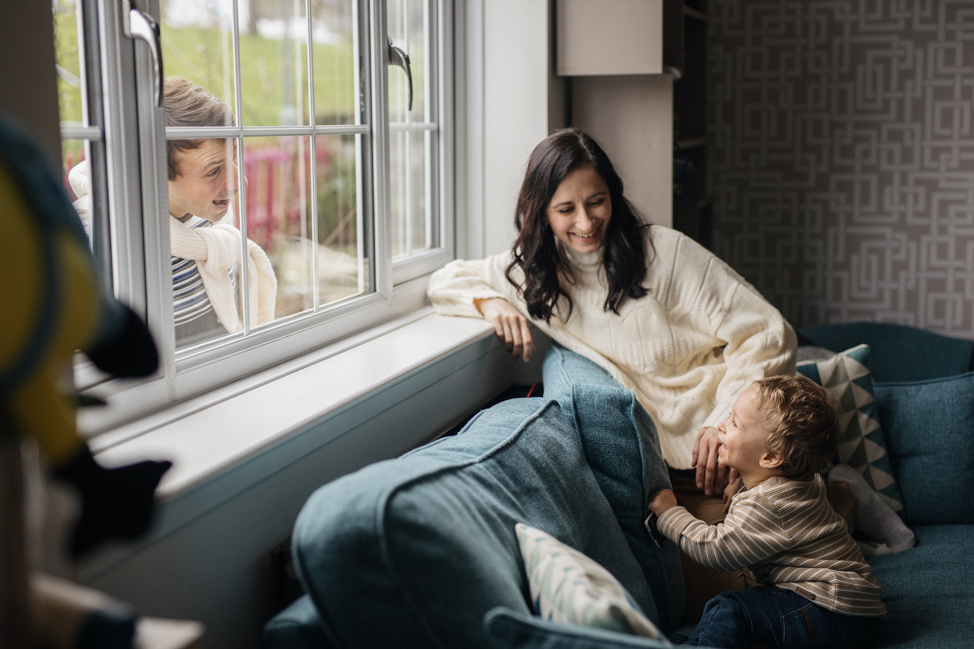 Home session with Ilona&boys. Newborn and Family Photographer in Bromley, London, Liliya Potekhina