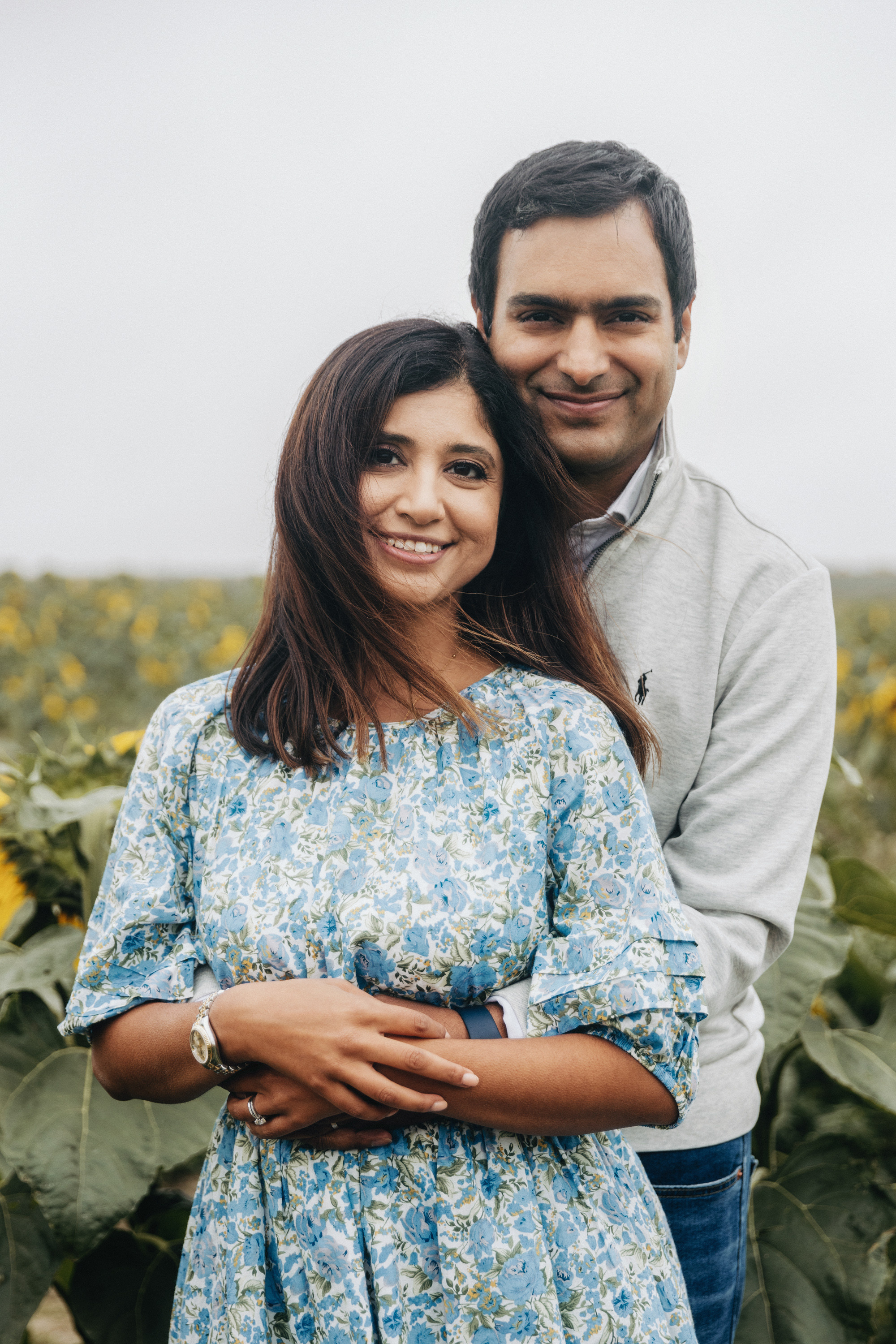 Vie’s family Sunflowers. Newborn and Family Photographer in Bromley, London, Liliya Potekhina