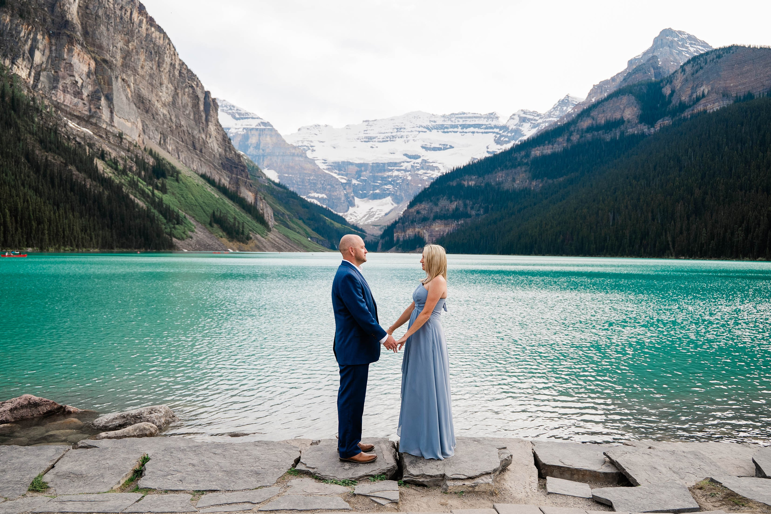 Lake Louise — Lina & Eric. Ching Li Photography