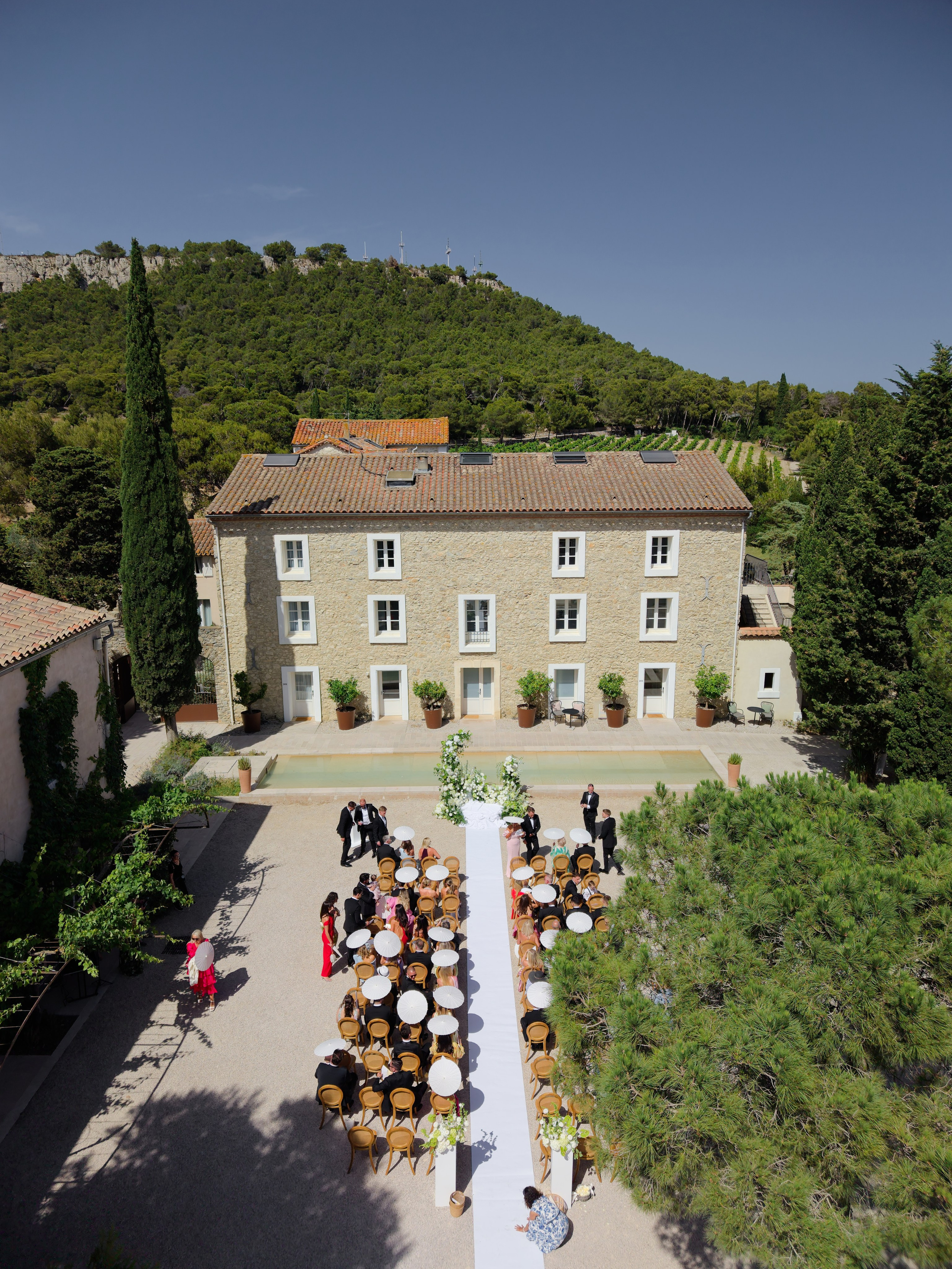 Wedding at Château L’Hospitalet in Narbonne, France. Destination Wedding Photographer — Nikita Burtsev