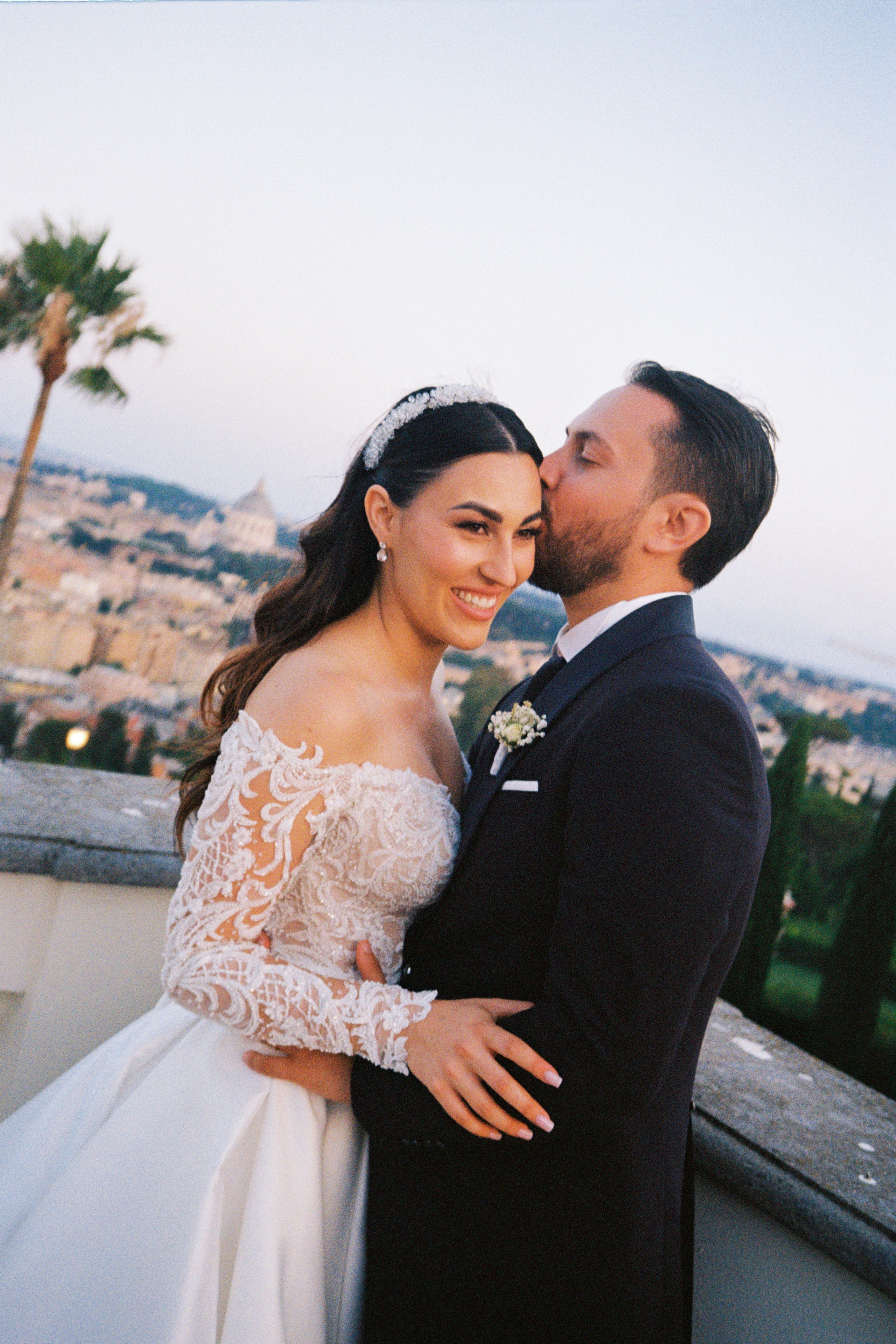 Film 35 mm. Wedding Photographer Rome Tuscany Como Sicily Puglia Amalfy Italy- Oksana Savenchuk