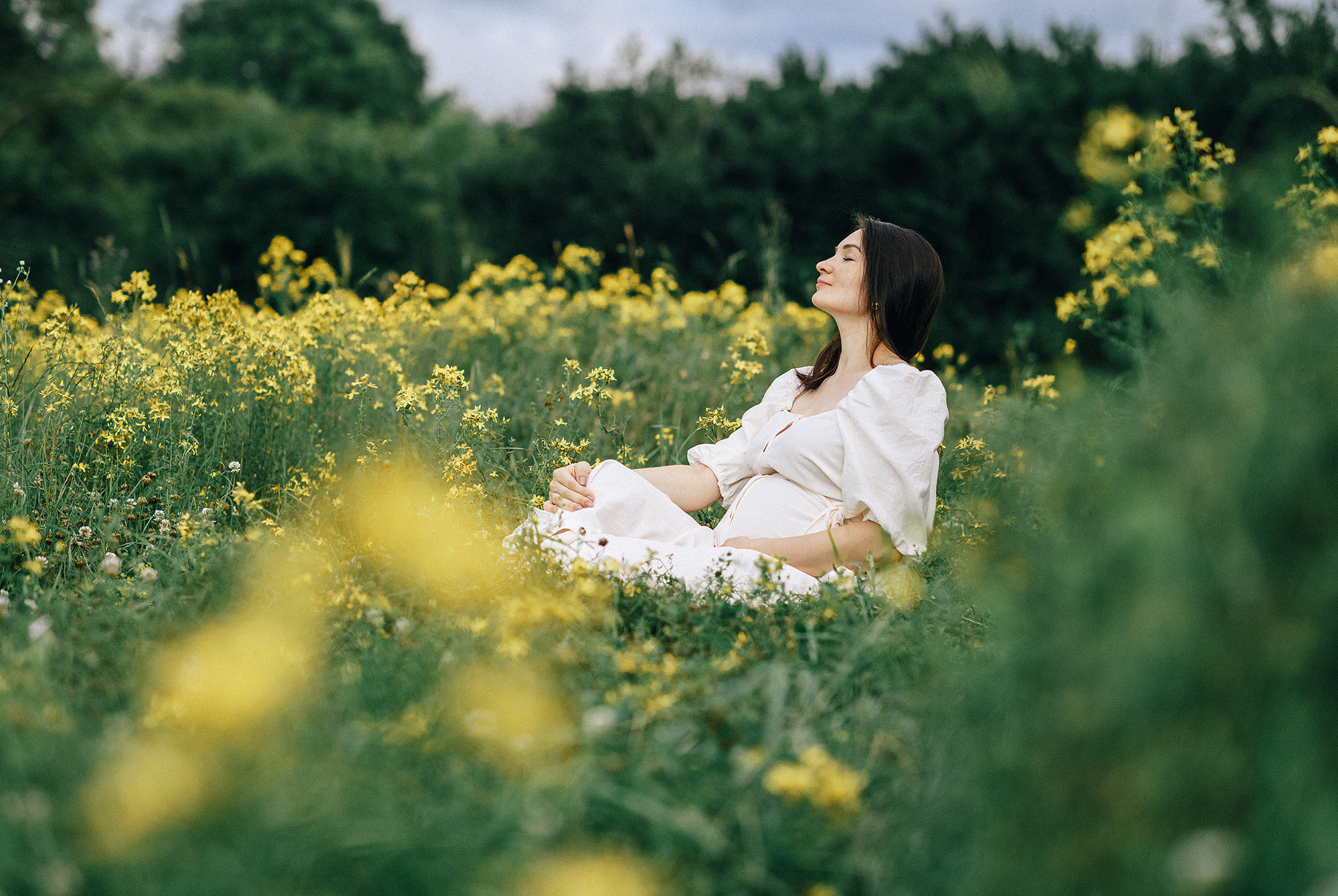 Фотосессия в ожидании малыша. Rodinný a svatební fotograf v Praze
