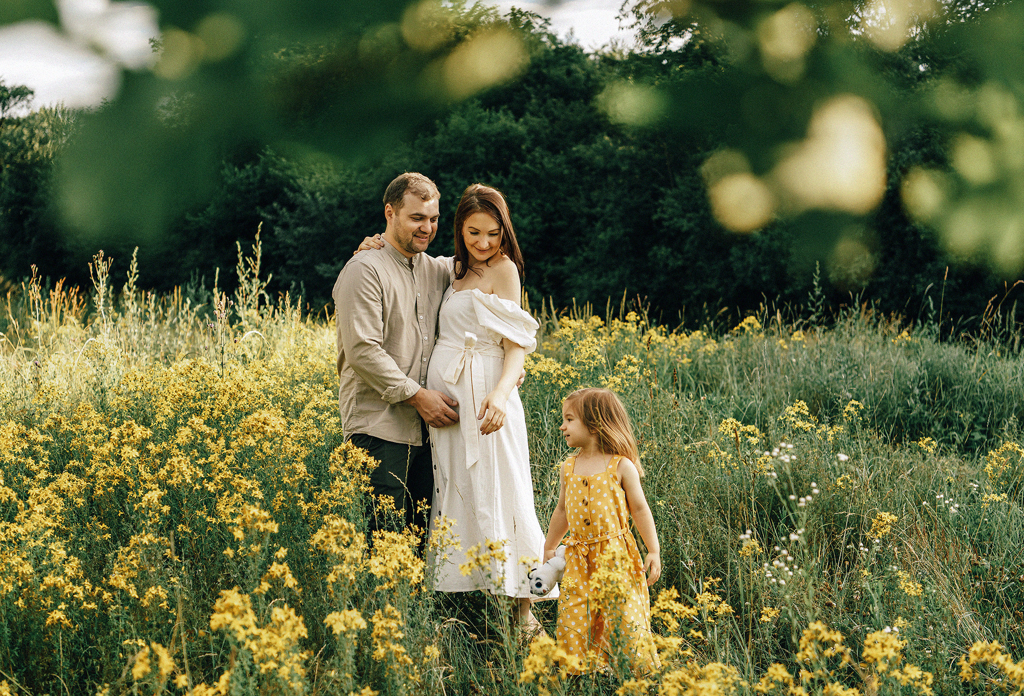 Фотосессия в ожидании малыша. Rodinný a svatební fotograf v Praze