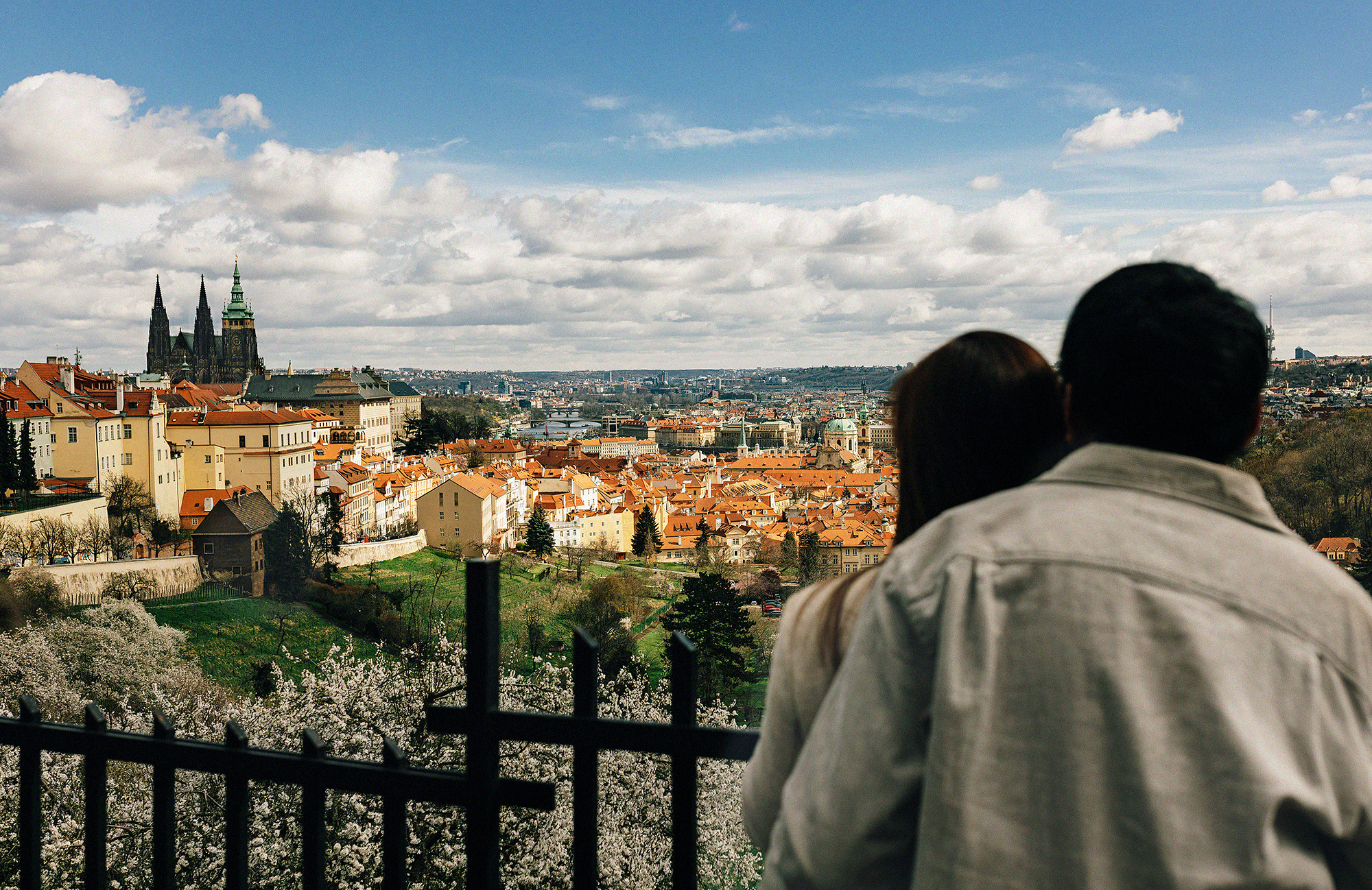 Love story in Prague