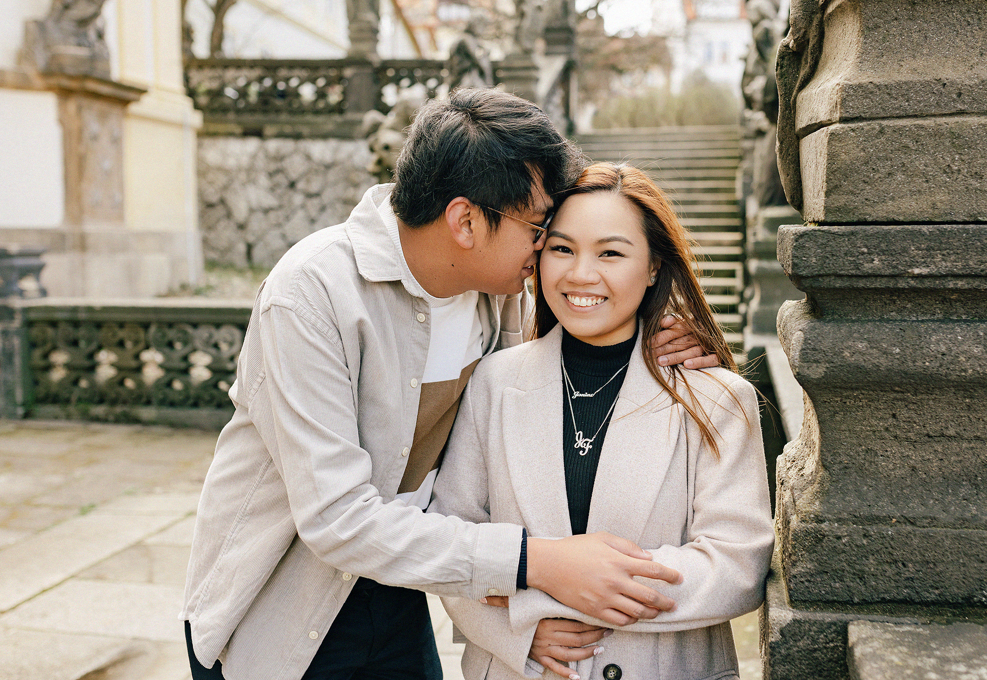 Love story in Prague