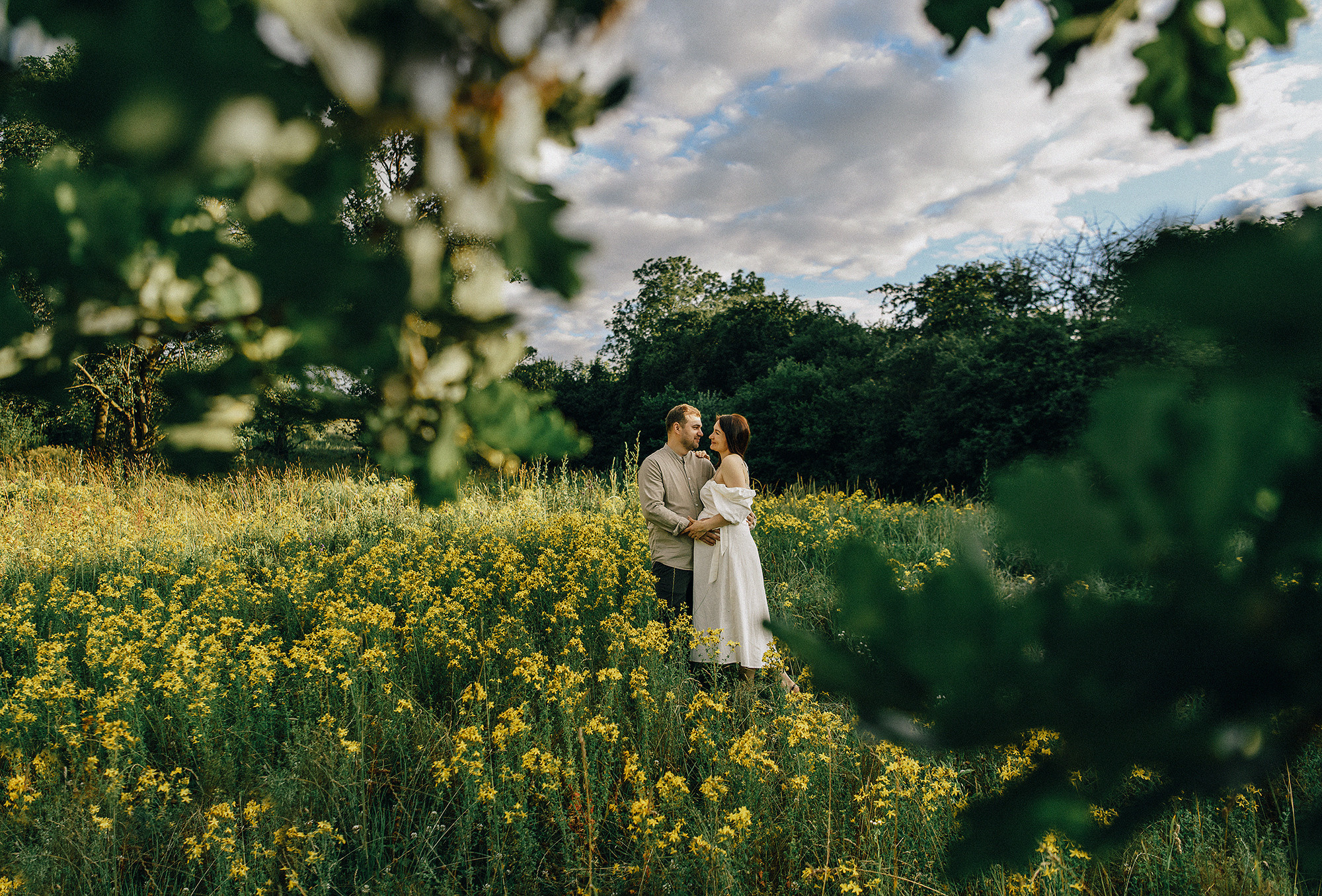 Фотосессия в ожидании малыша. Rodinný a svatební fotograf v Praze