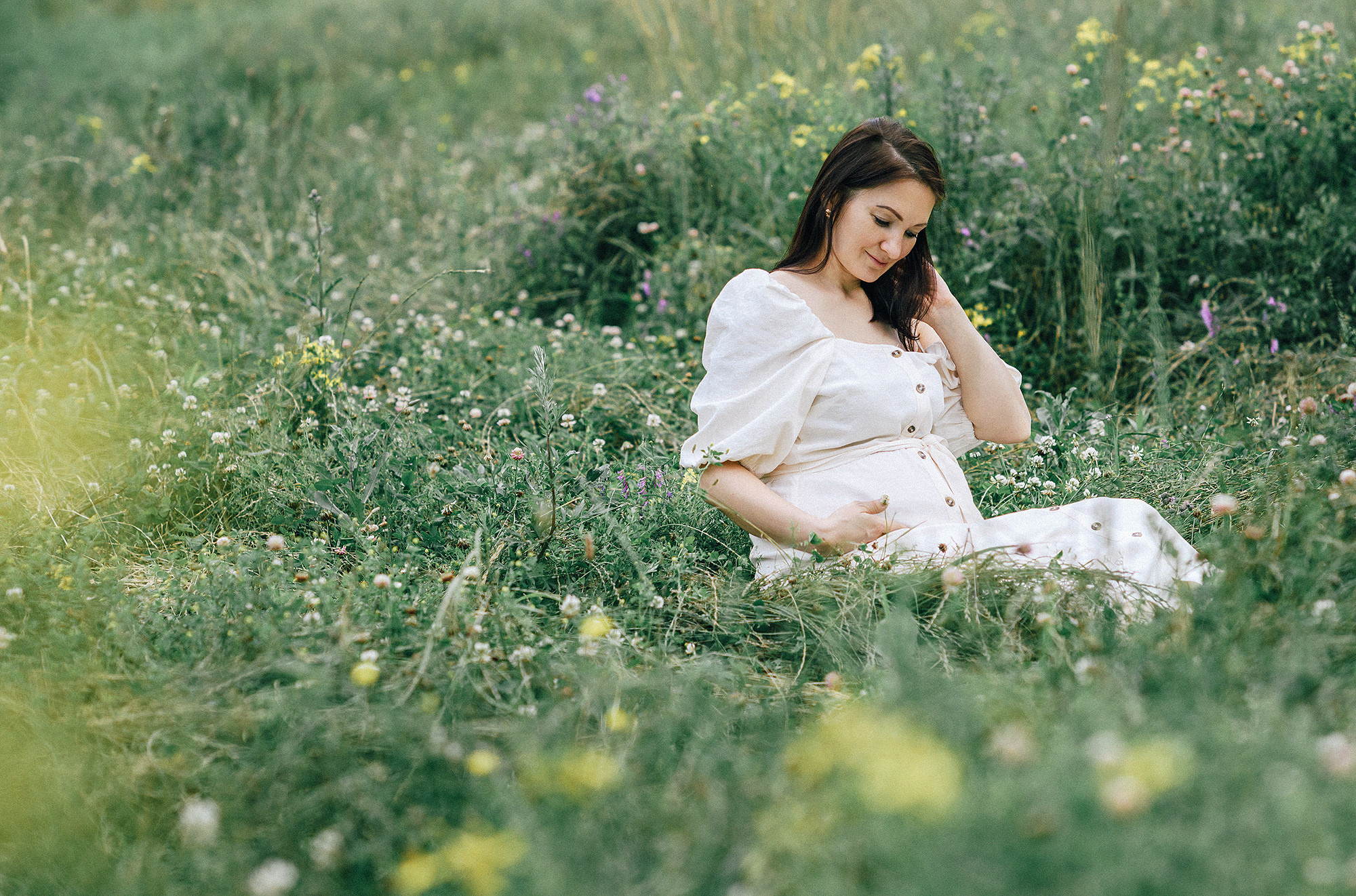 Фотосессия в ожидании малыша. Rodinný a svatební fotograf v Praze