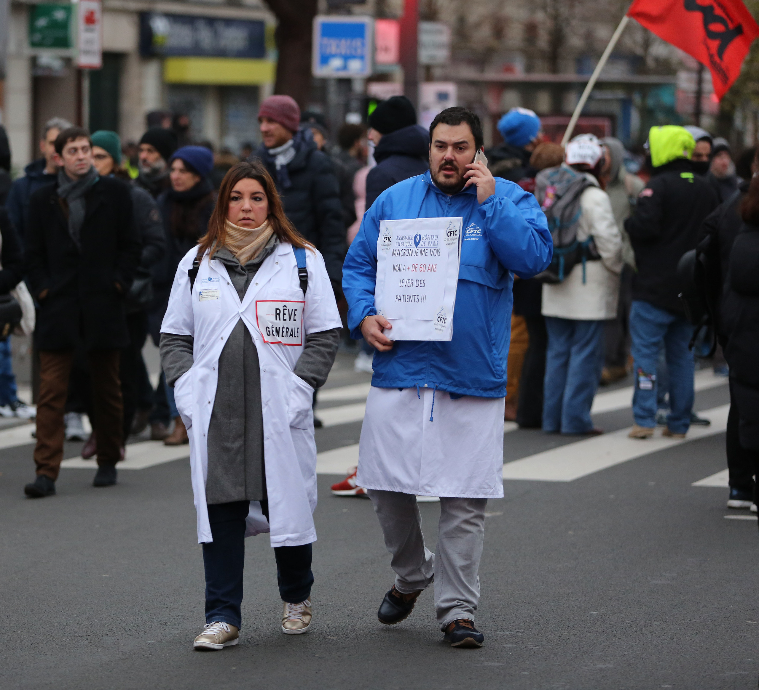 Manifestations contre la loi de la « sécurité globale ». Natalia Bogdanovska. Films et photographie corporate en France