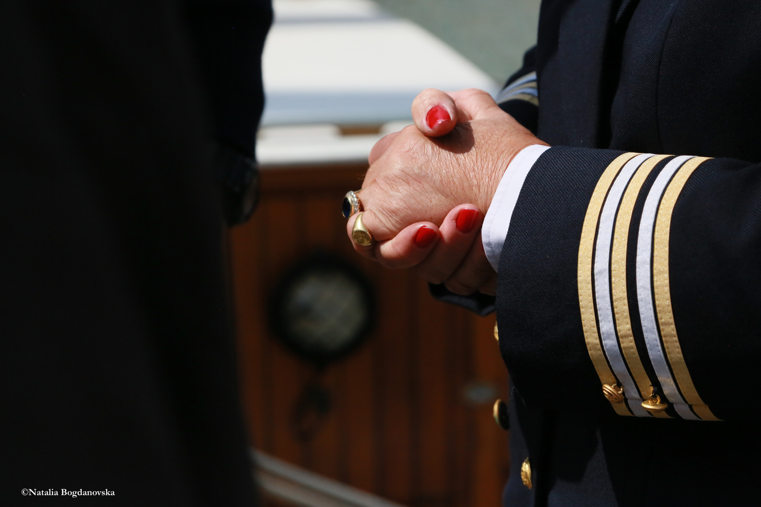 La capitaine d'un frégate 