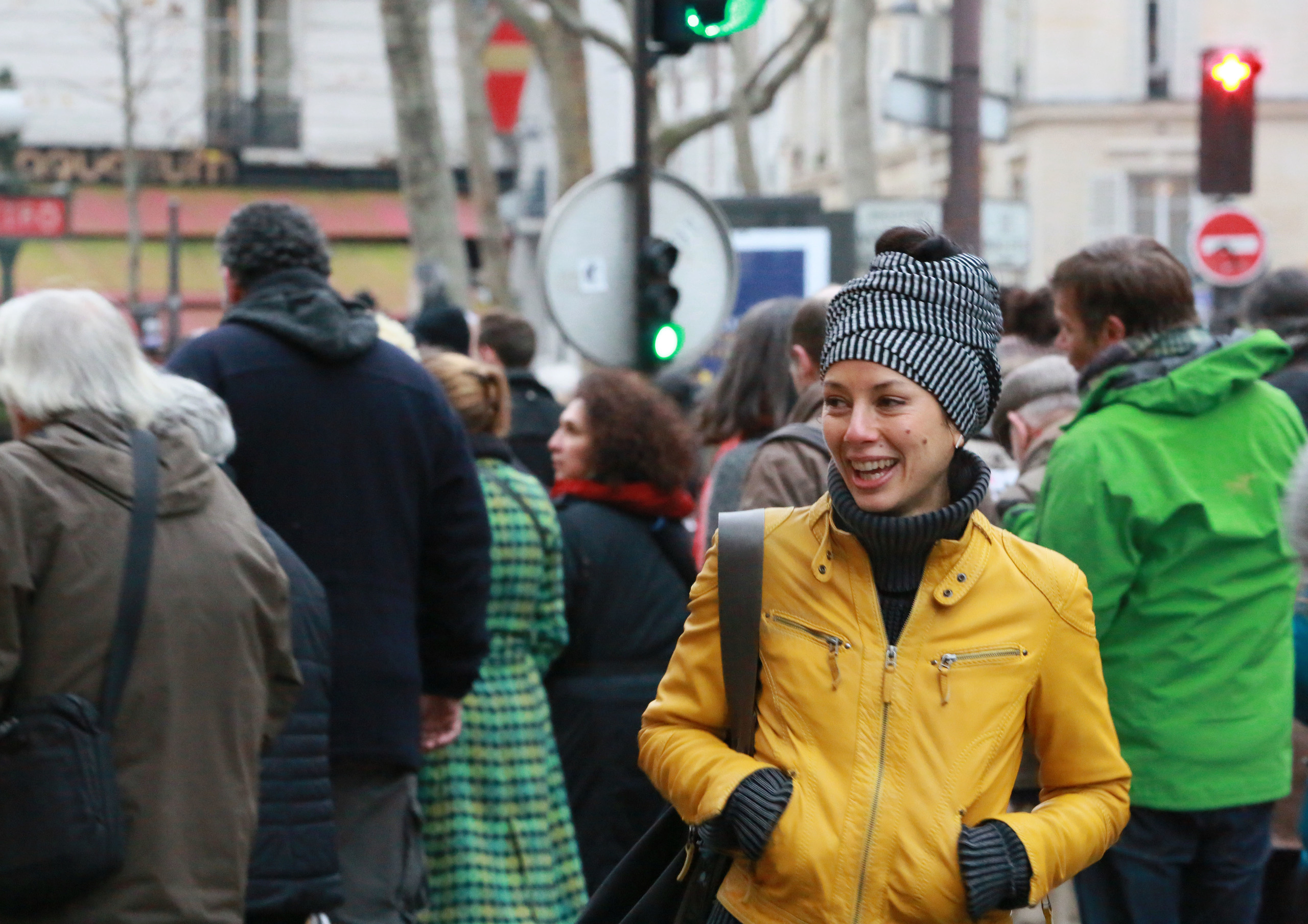 Manifestations contre la loi de la « sécurité globale ». Natalia Bogdanovska. Films et photographie corporate en France