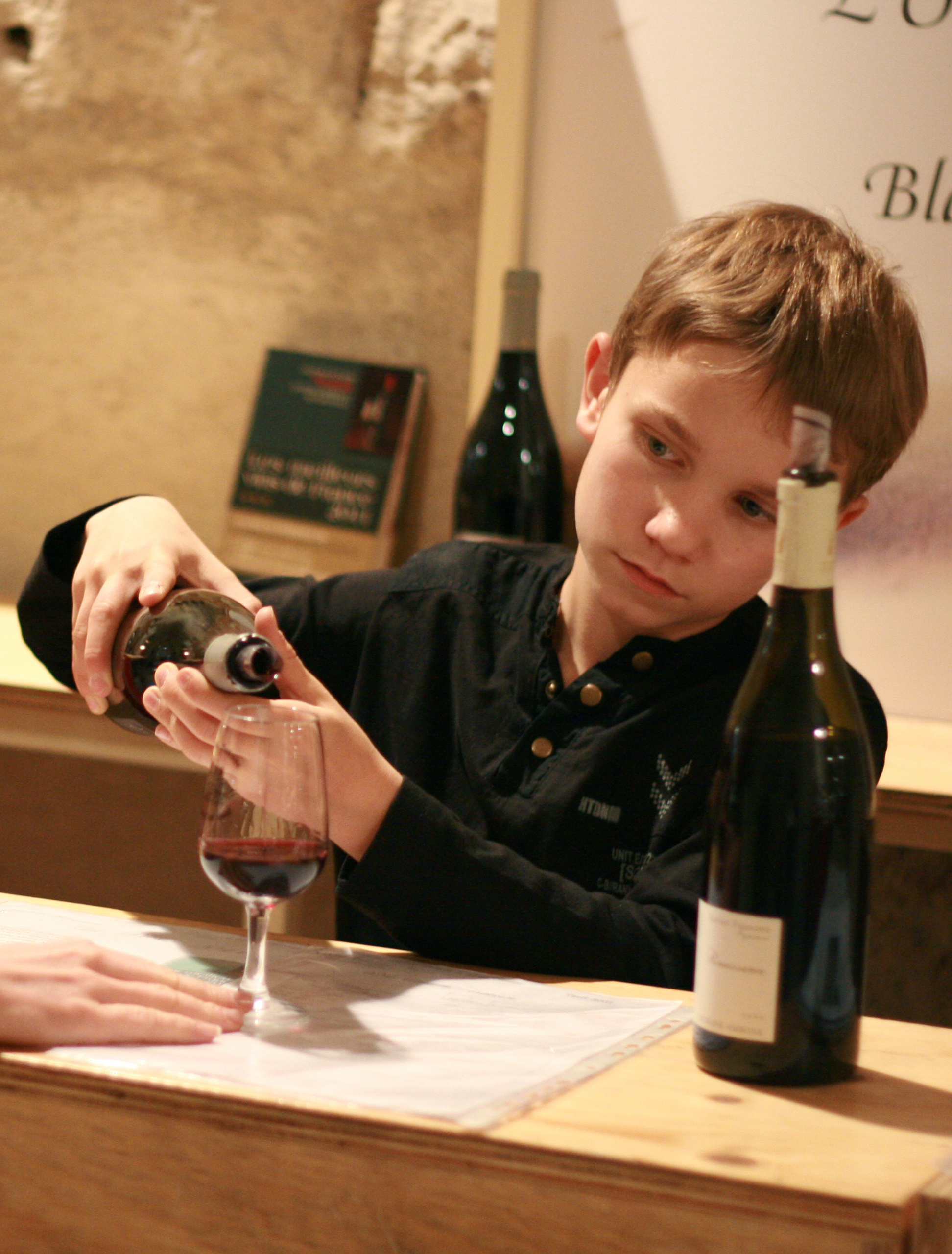 Famille des vignerons au salon des Vins
