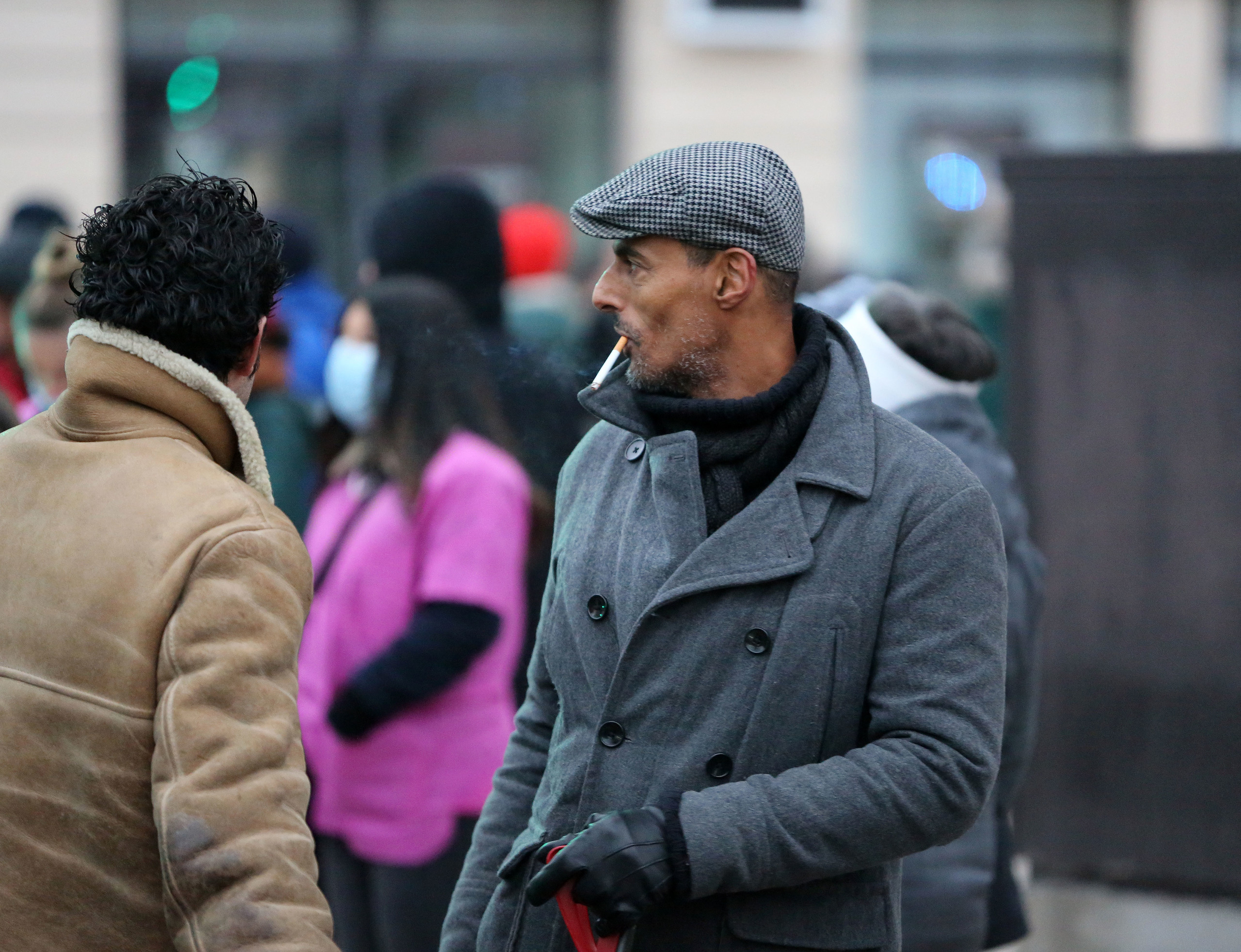 Manifestations contre la loi de la « sécurité globale ». Natalia Bogdanovska. Films et photographie corporate en France