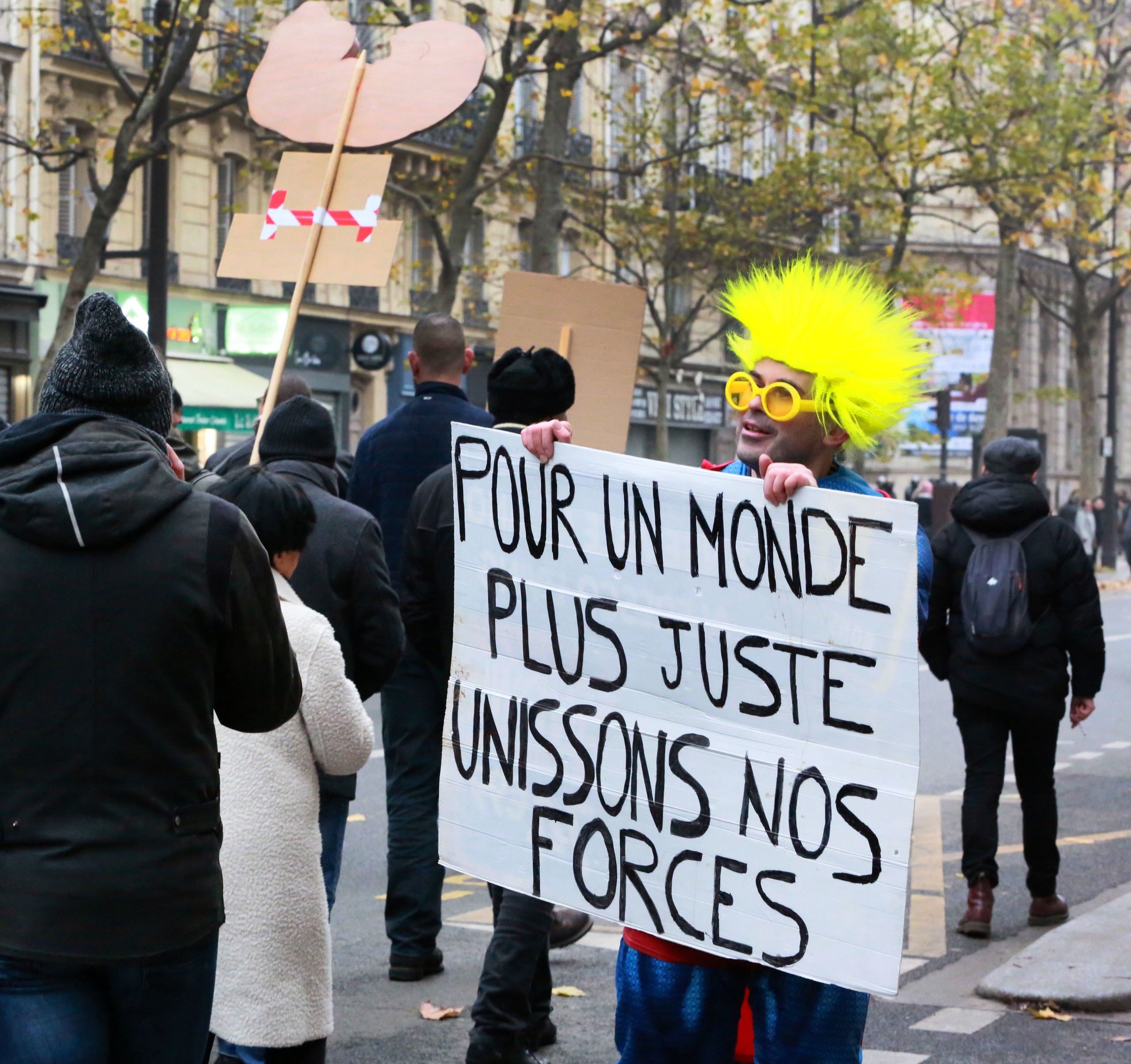 Manifestations contre la loi de la « sécurité globale ». Natalia Bogdanovska. Films et photographie corporate en France