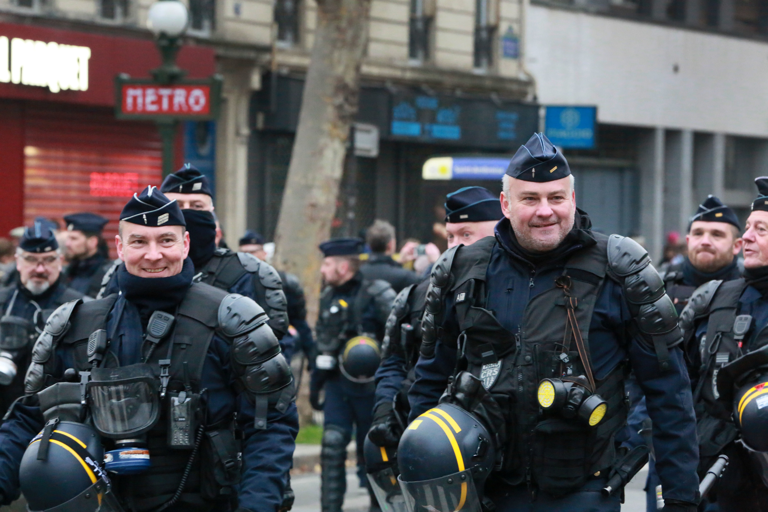 Manifestations contre la loi de la « sécurité globale ». Natalia Bogdanovska. Films et photographie corporate en France