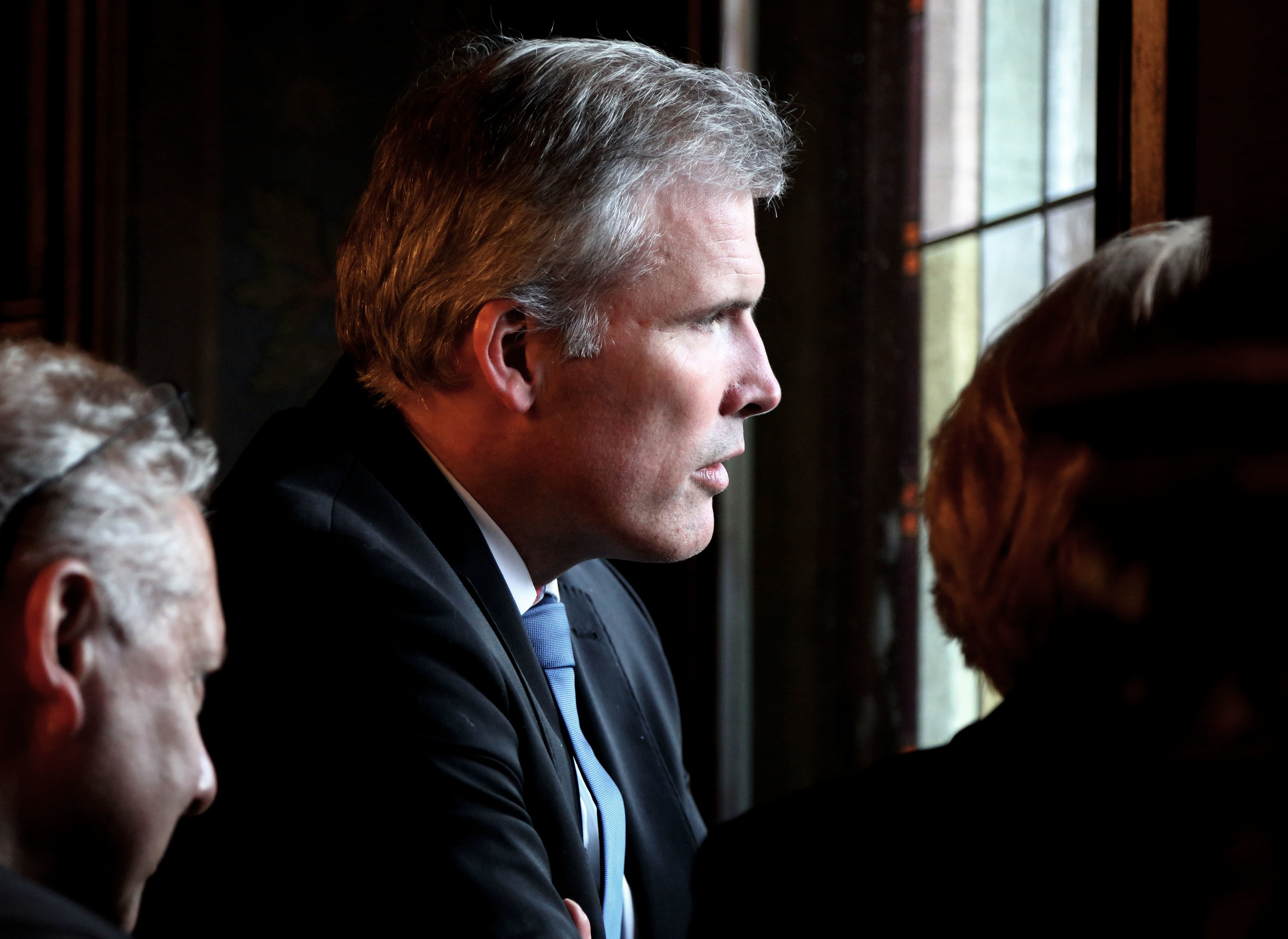 Andreas Bausewein, maire de ville d'Erfurt