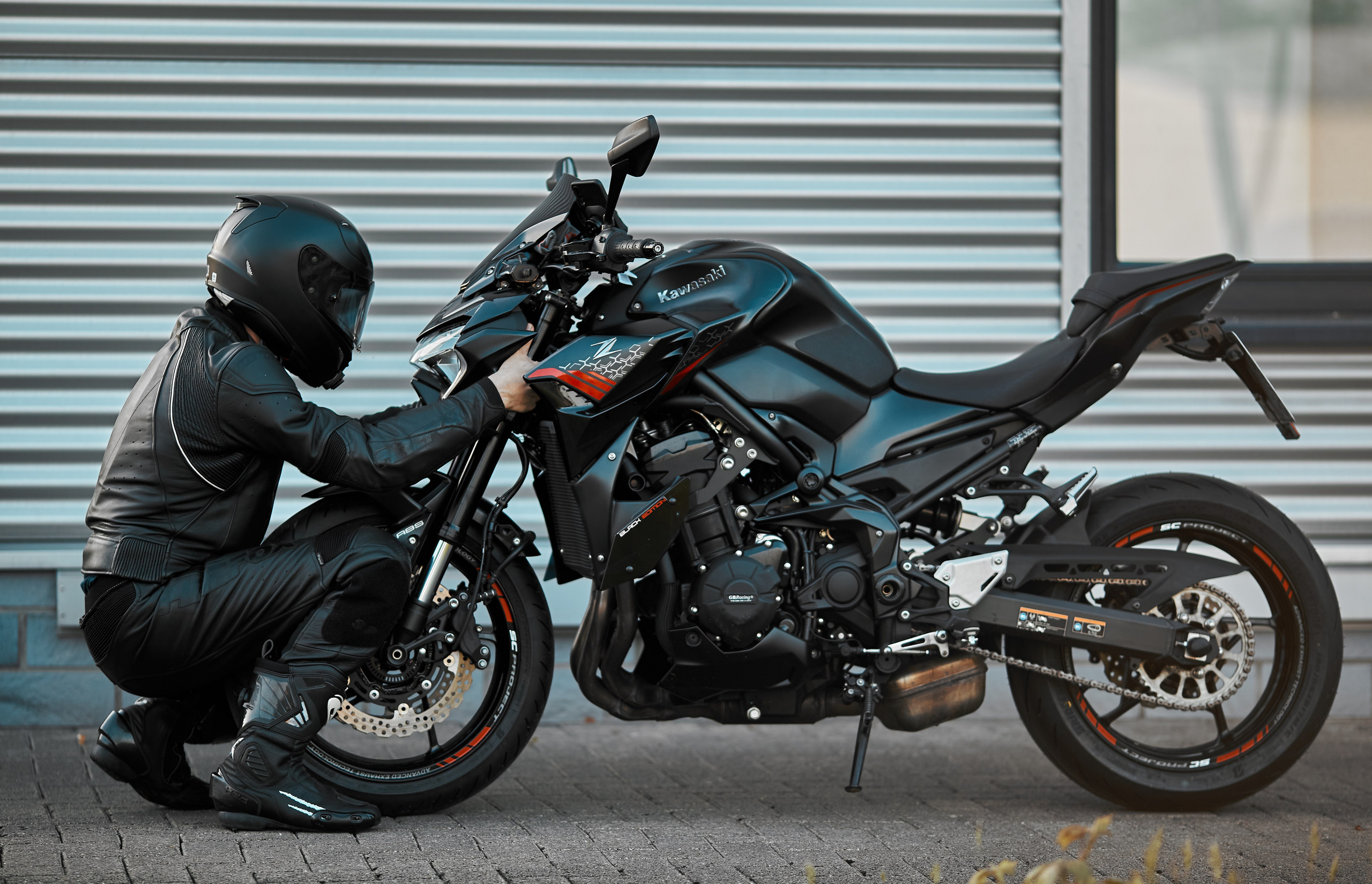 Motorrad-Fotoshooting. Neugeborenen, Kinder, Familie Fotografin Oberhausen NRW Marina Lykov