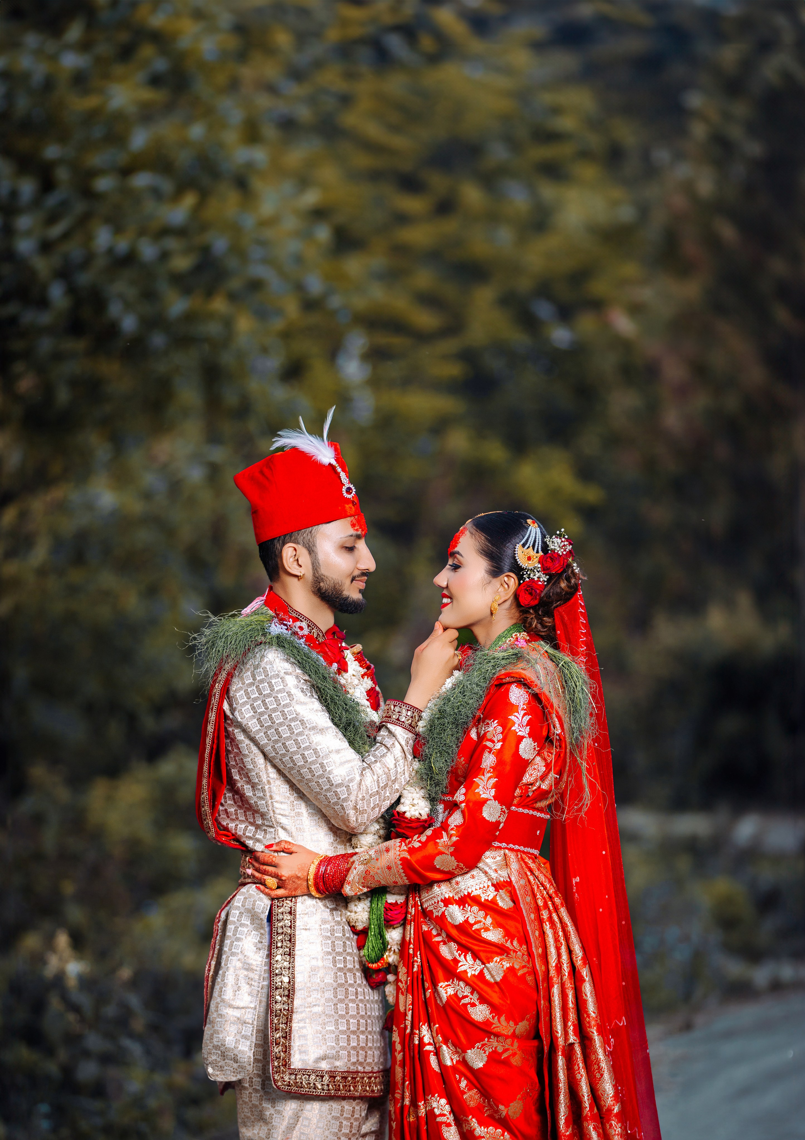 Nepali bride & Groom