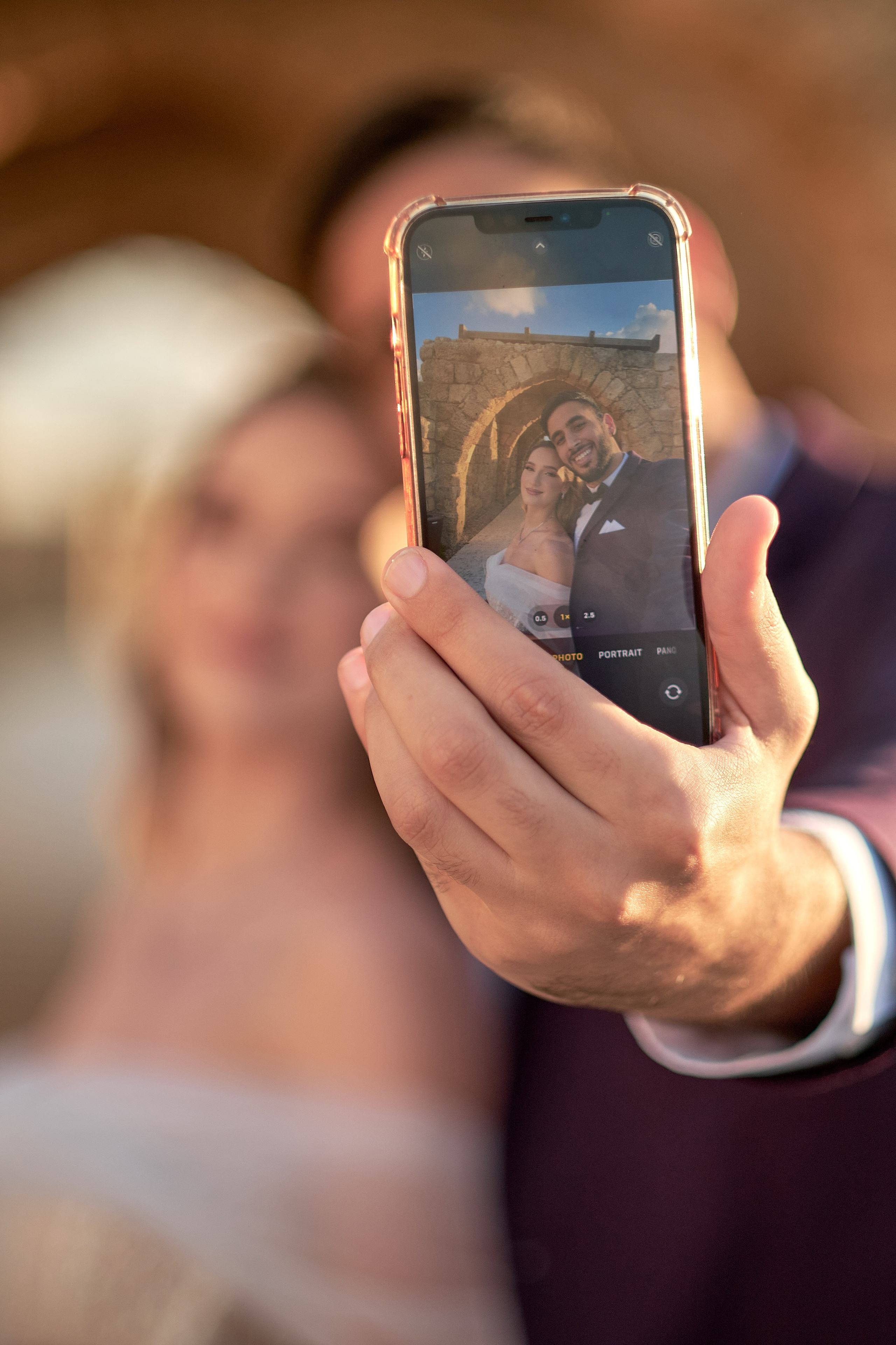 Love Story , wedding Romantic wedding couple portrait, bride with veil and groom in suit, emotional wedding photography by Maxim Polak Israel