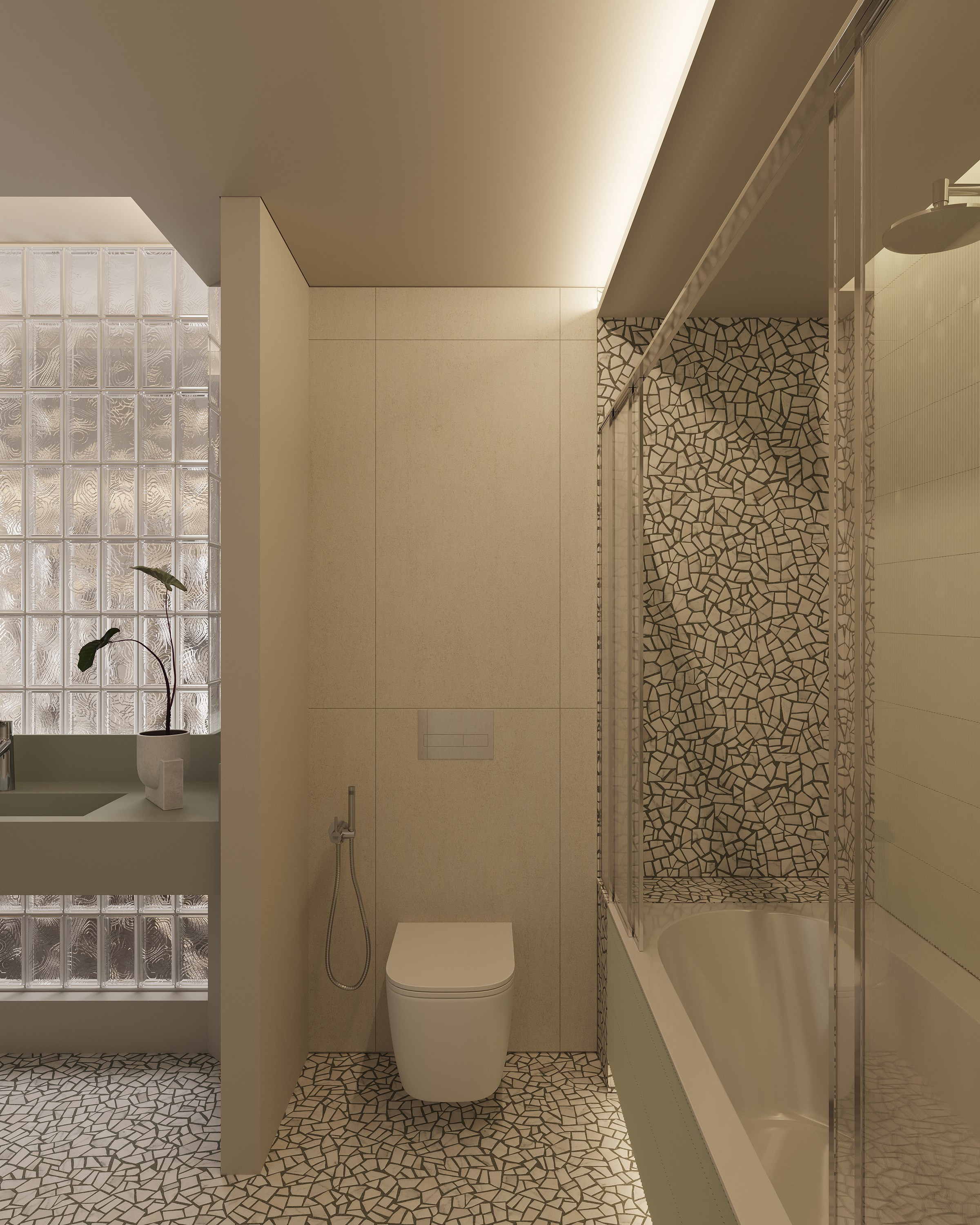 Black vs White. Simple Archs — high quality visualizations for your interior projects