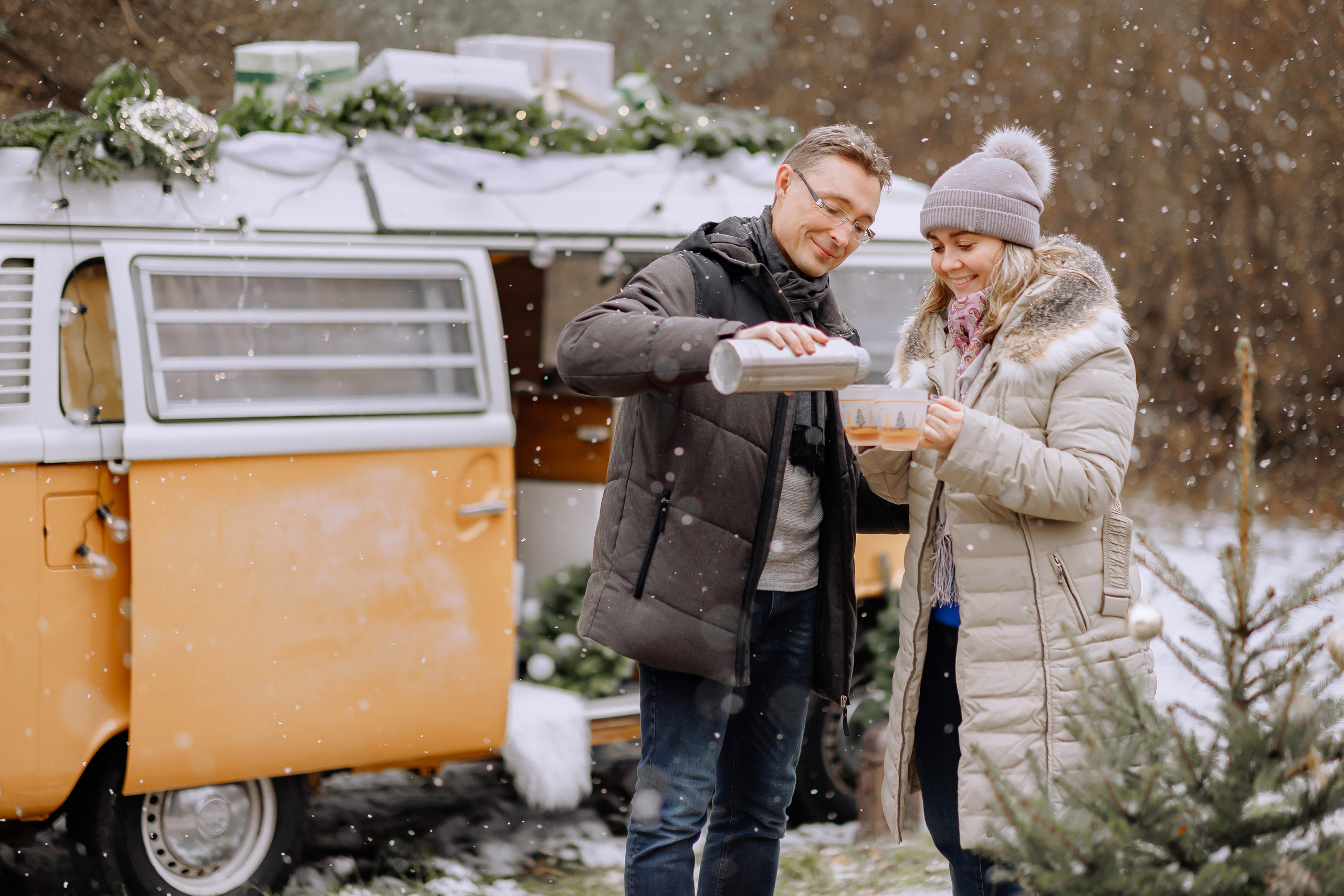 CHRISTMAS CAMPER. Family Fotografer in München und Umgebung