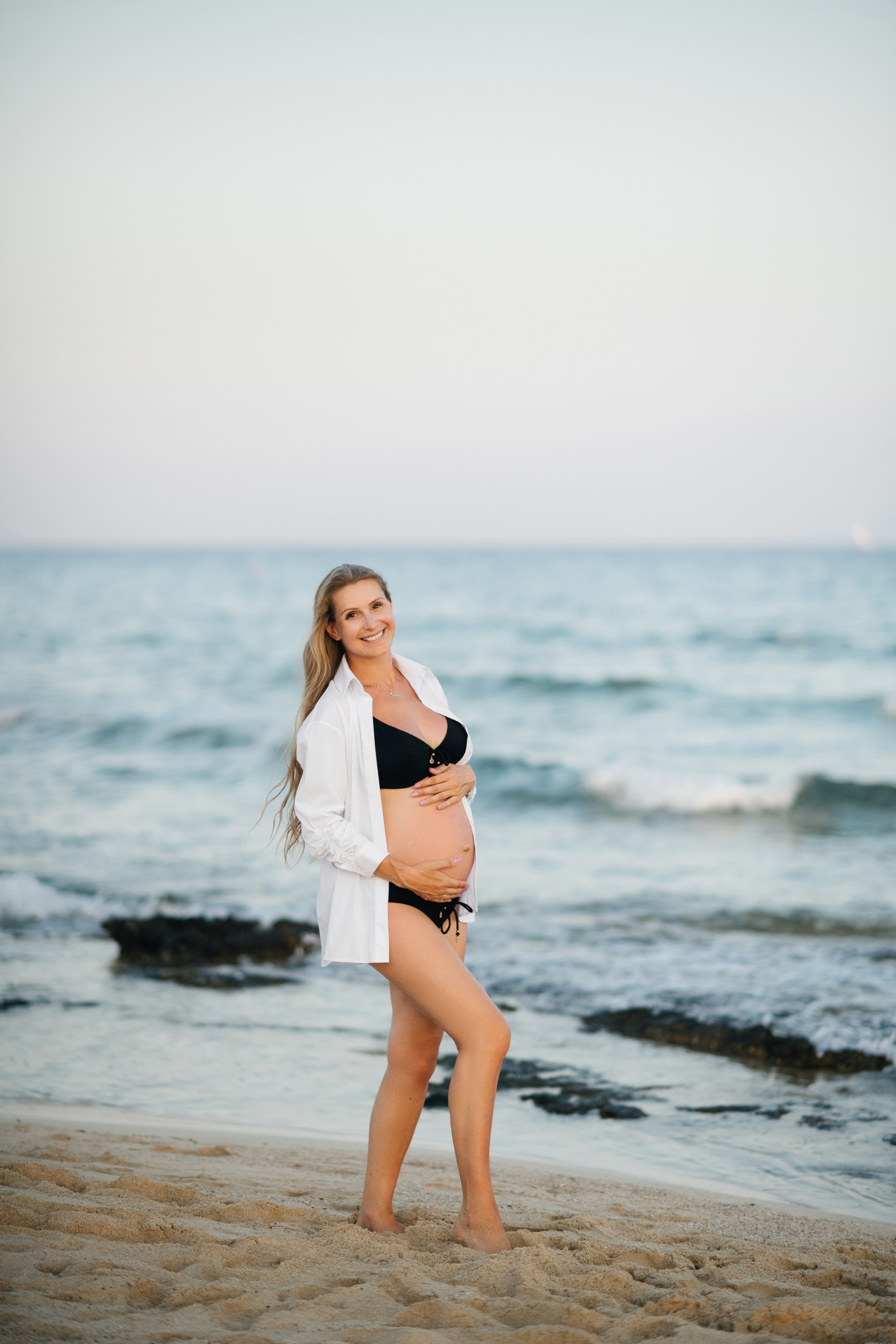 На пляже. Фотограф на Кипре