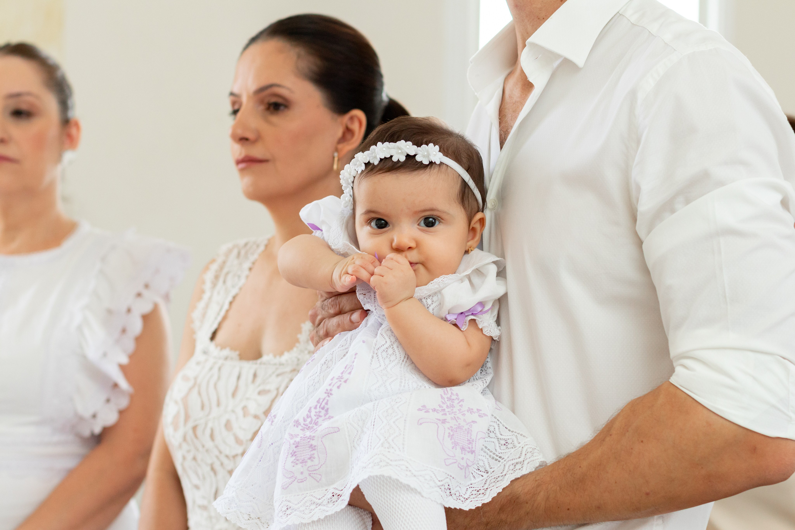 Luiza — Batizado. Principal