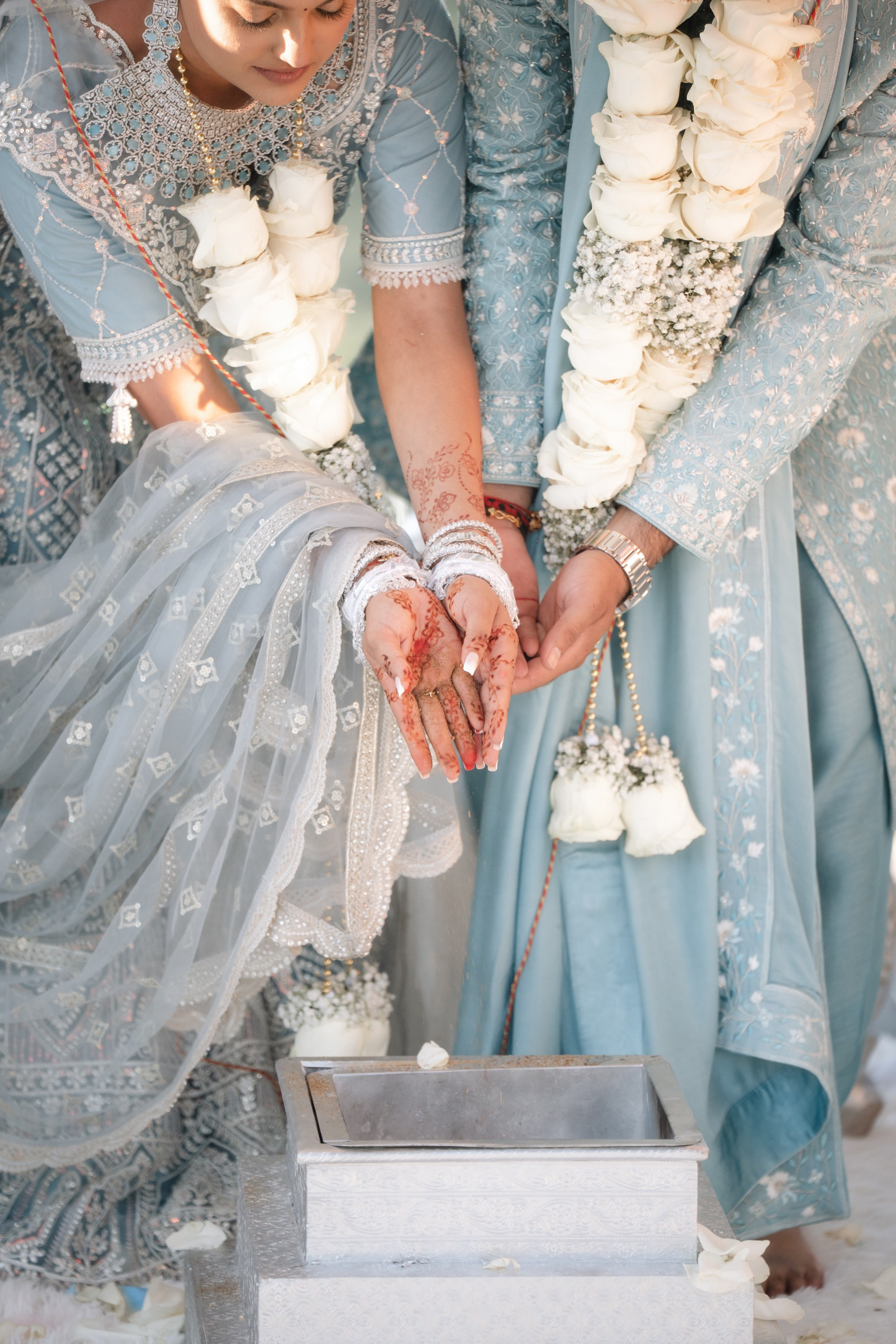 June 2025 — Zill and Raj’s traditional wedding. Portrait and wedding photographer in New York
