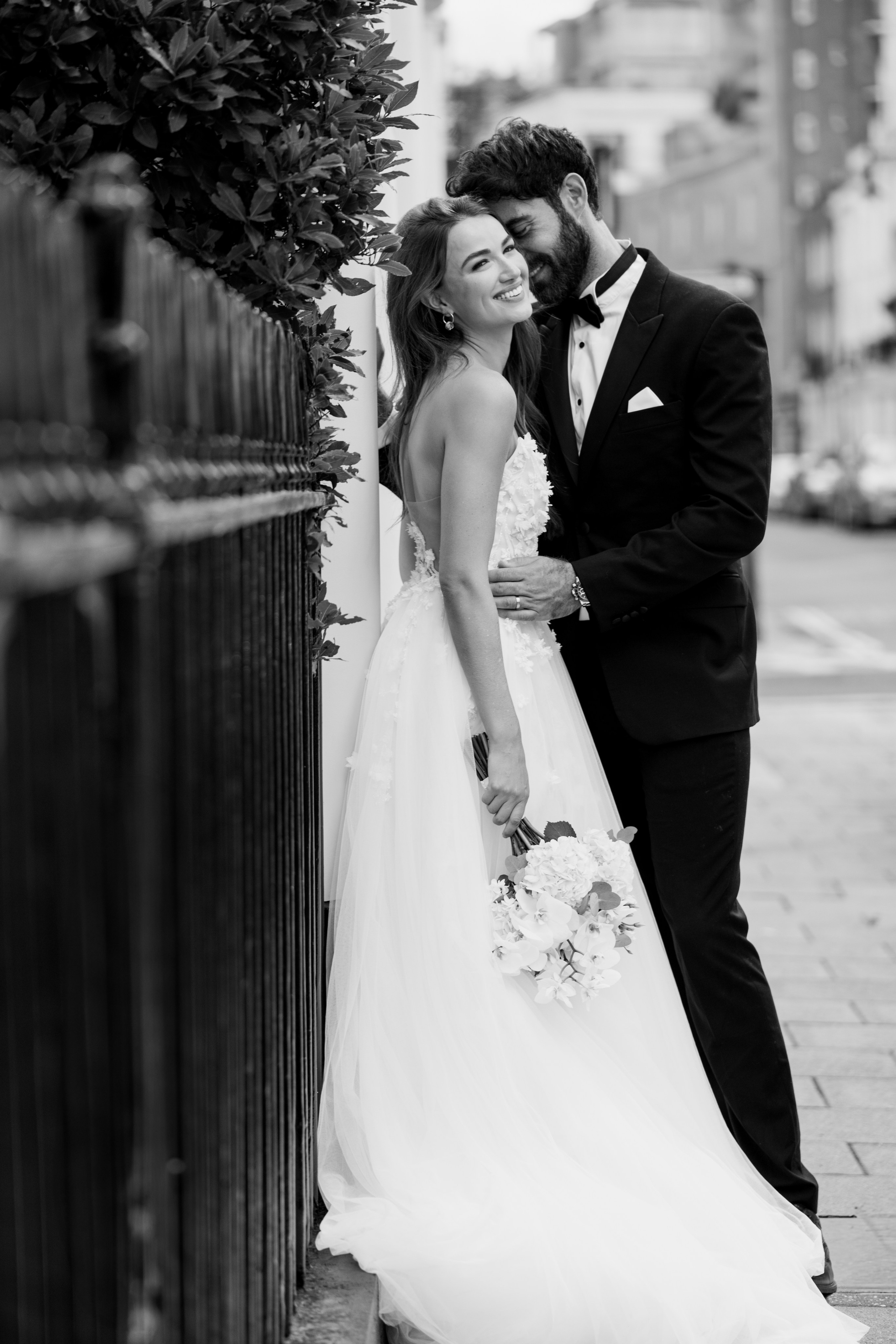 Elegant Wedding London Belgravia Elopement couple. Timeless Wedding & Event Photography from London to the world