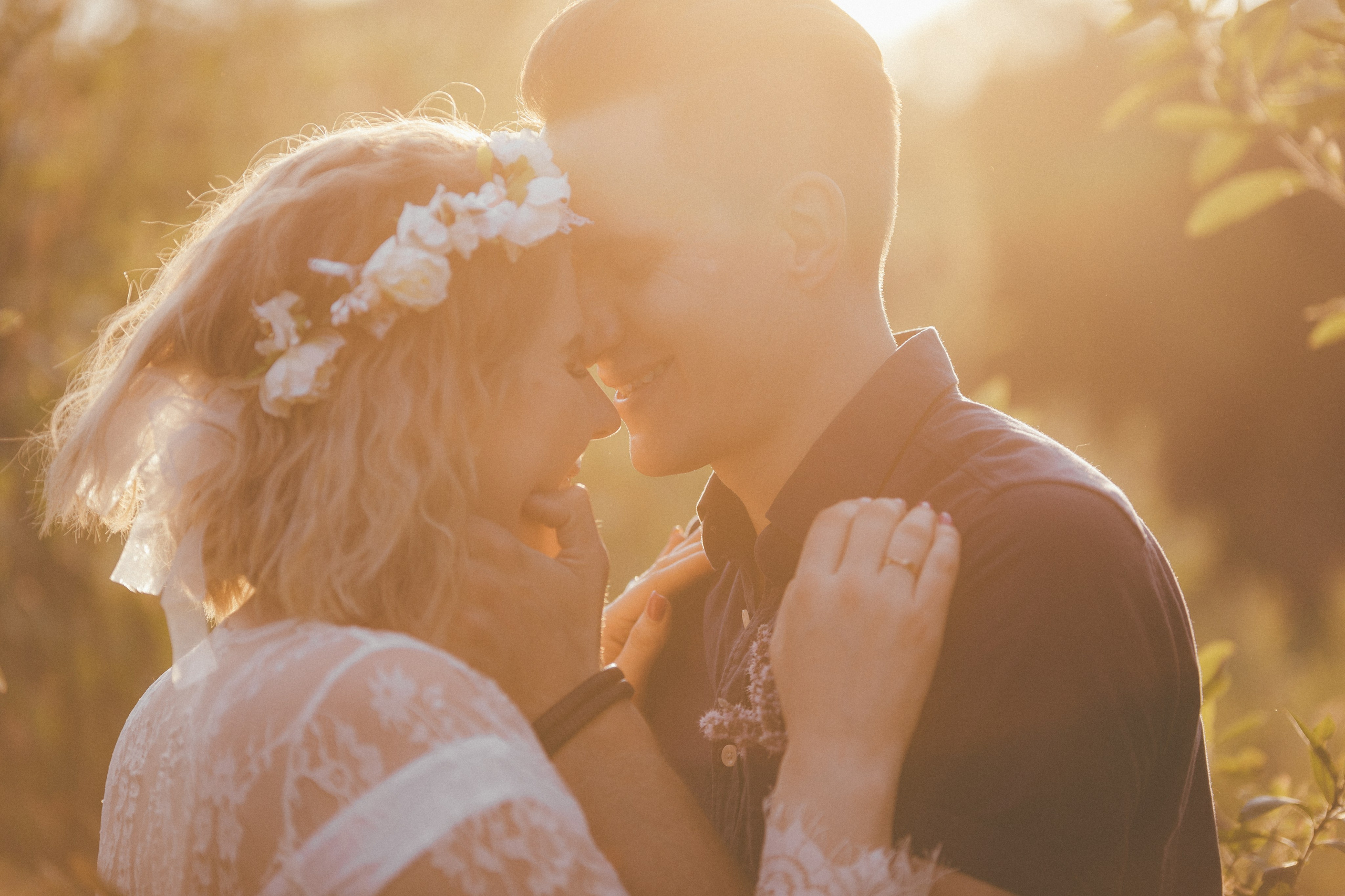 сьемка беременности на закате