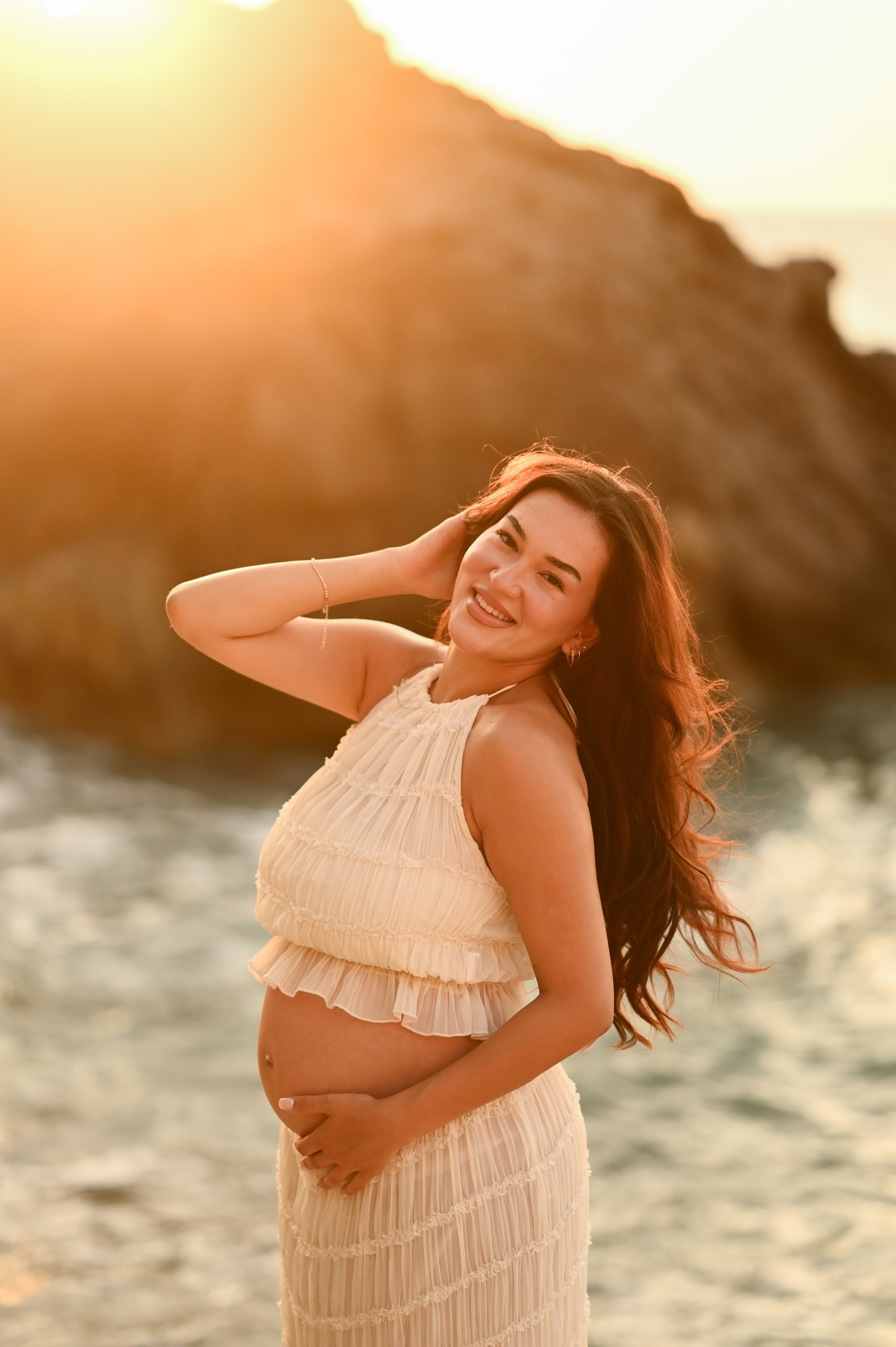 Maternity Photoshoot in Rhodes. Photographer in Rhodes Island