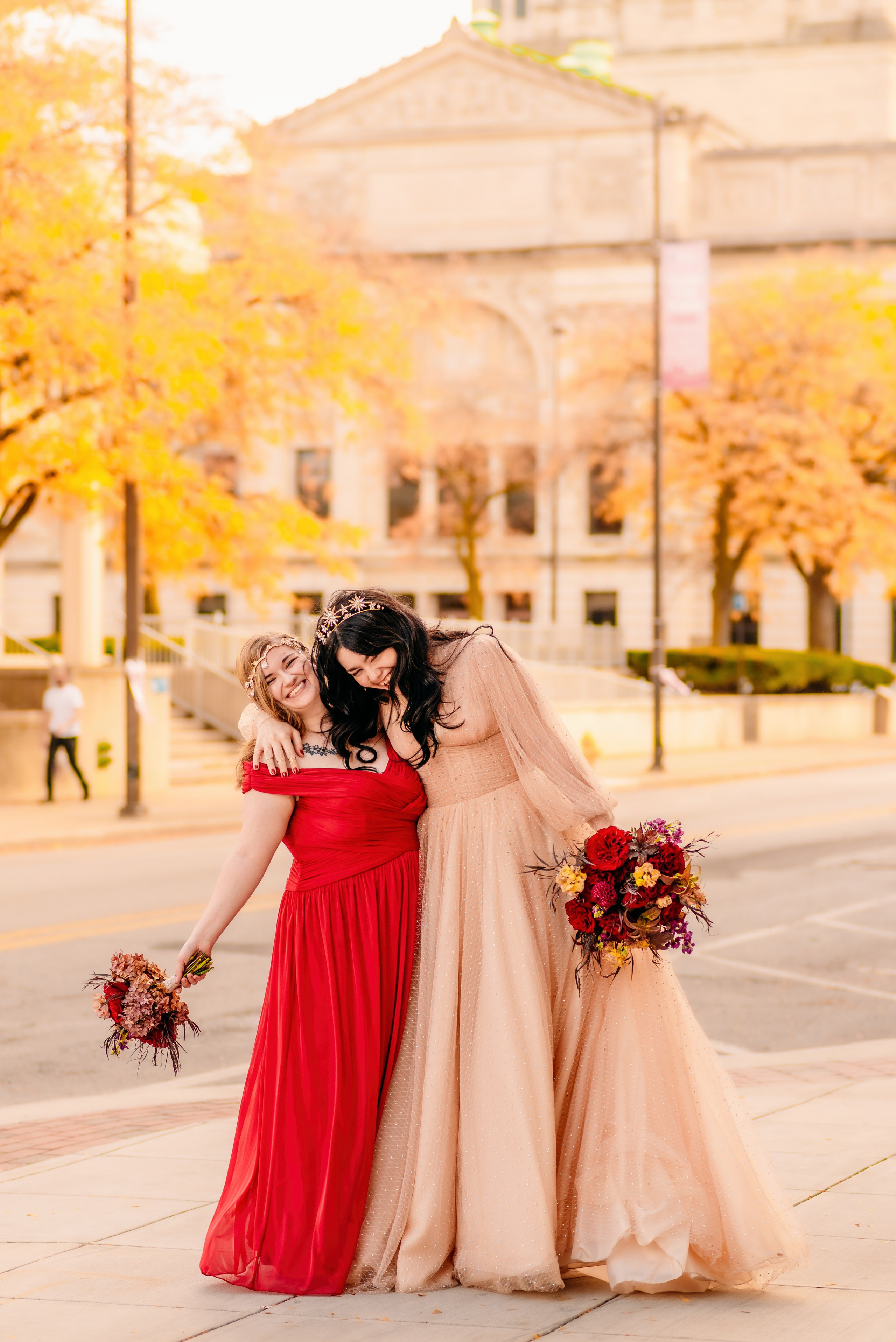 Bold & Dramatic Wedding at The Paper Mill on The Landing | Fort Wayne Wedding Photographer. Alexandria Danielle Photography | Fort Wayne & Indianapolis Wedding Photographer