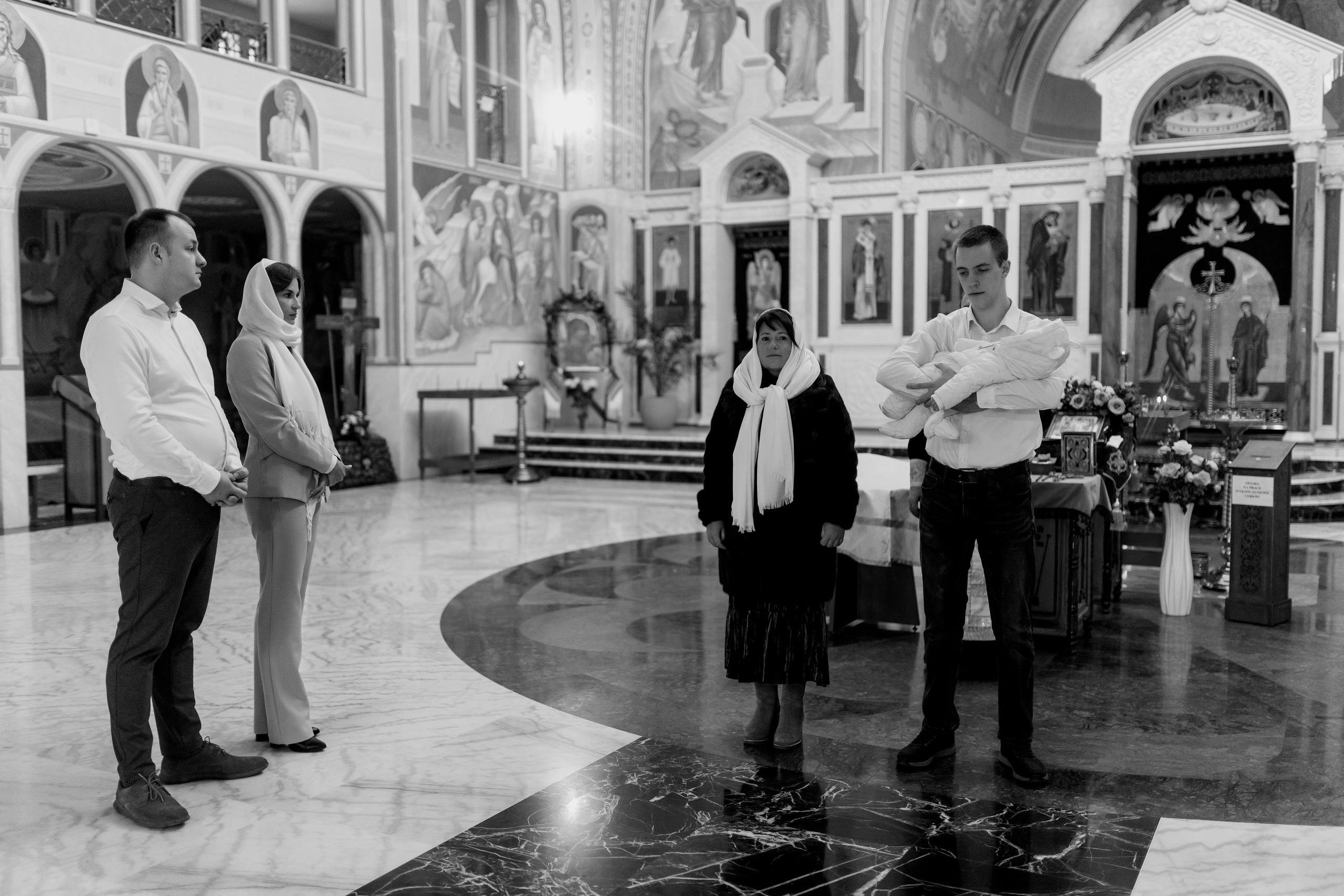 Хрещення Моніки. Весільний, сімейний фотограф Варшава