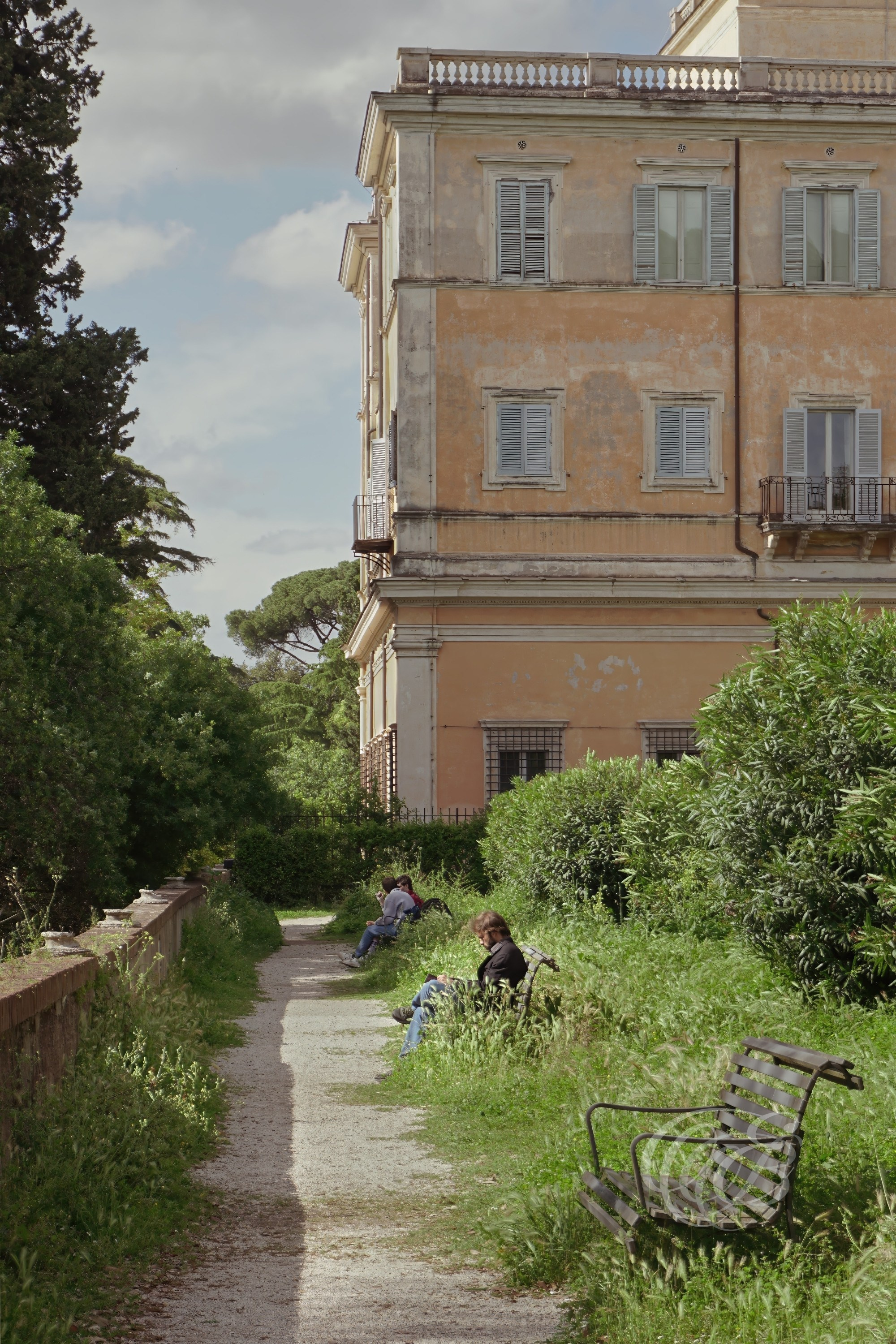 Street Photography — Rome, Italy — Villa Celimontana — Historic Villa Celimontana on Rome’s Caelian Hill, a Renaissance estate and garden shaped by centuries of Roman history, architecture, and landscape — Eduardo Bartoli Photography.