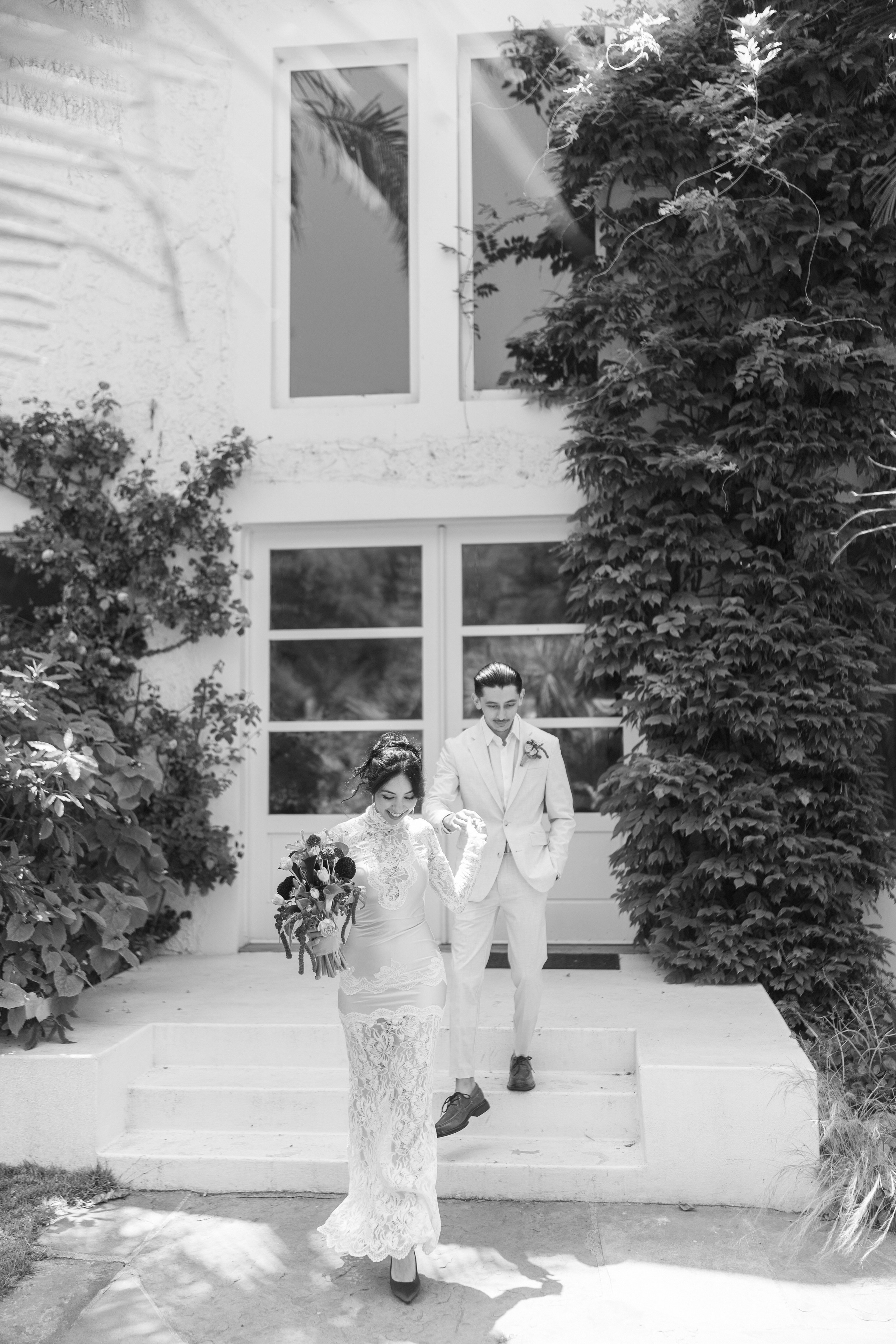 Intimate Wedding in Santa Barbara. Wedding Photography & Videography Team in California, Los Angeles, San Francisco, San Diego and Travel