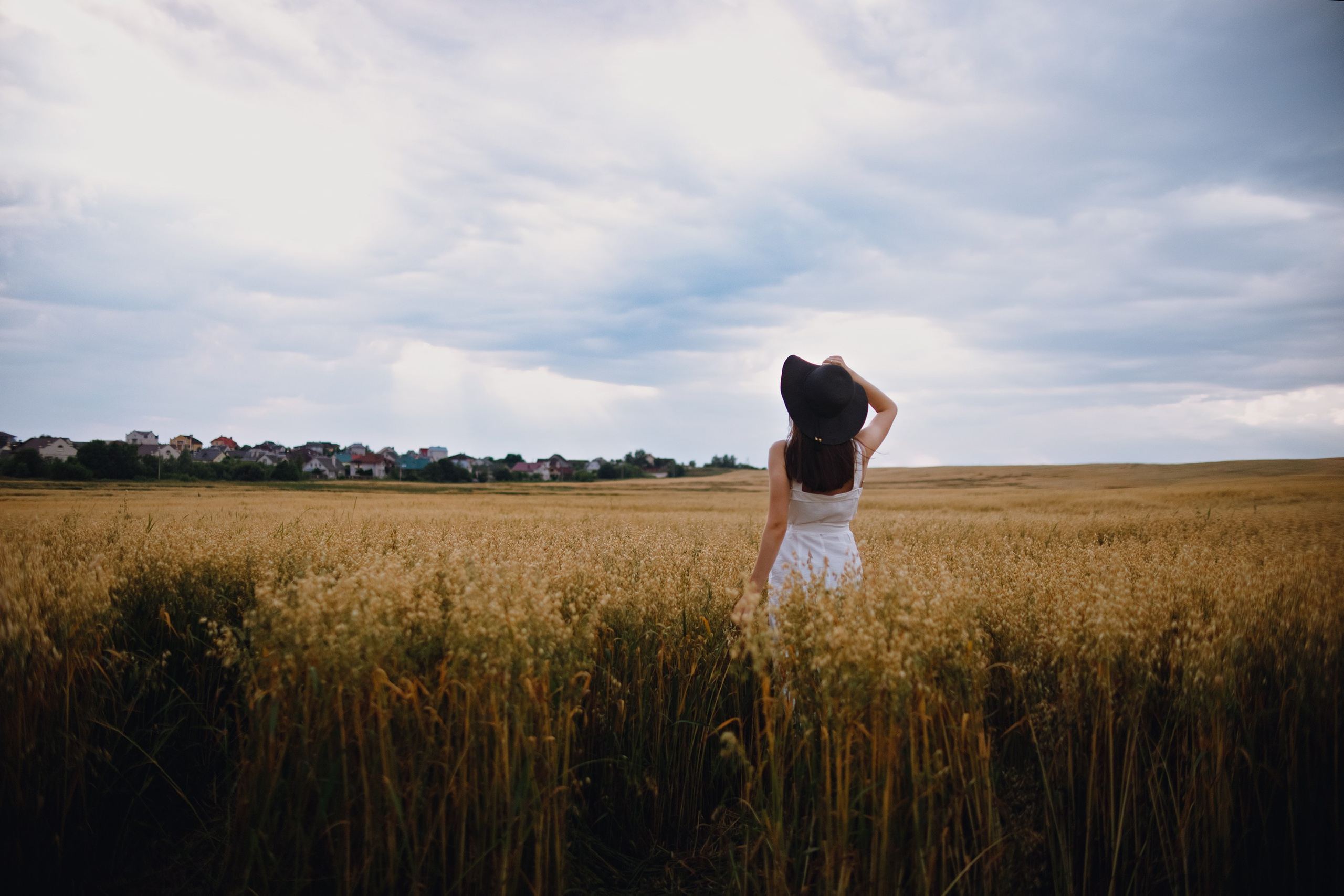 Katya | tenderness in the field. Kaja | fotograf psów we Wrocławiu