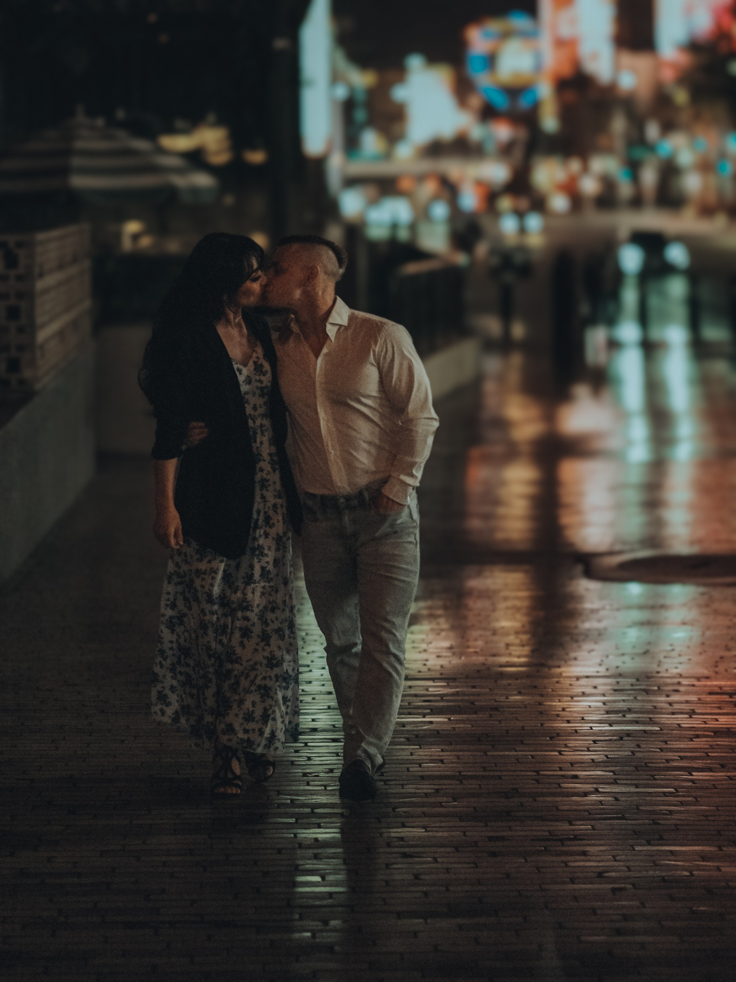 Family. Art photographer Miami